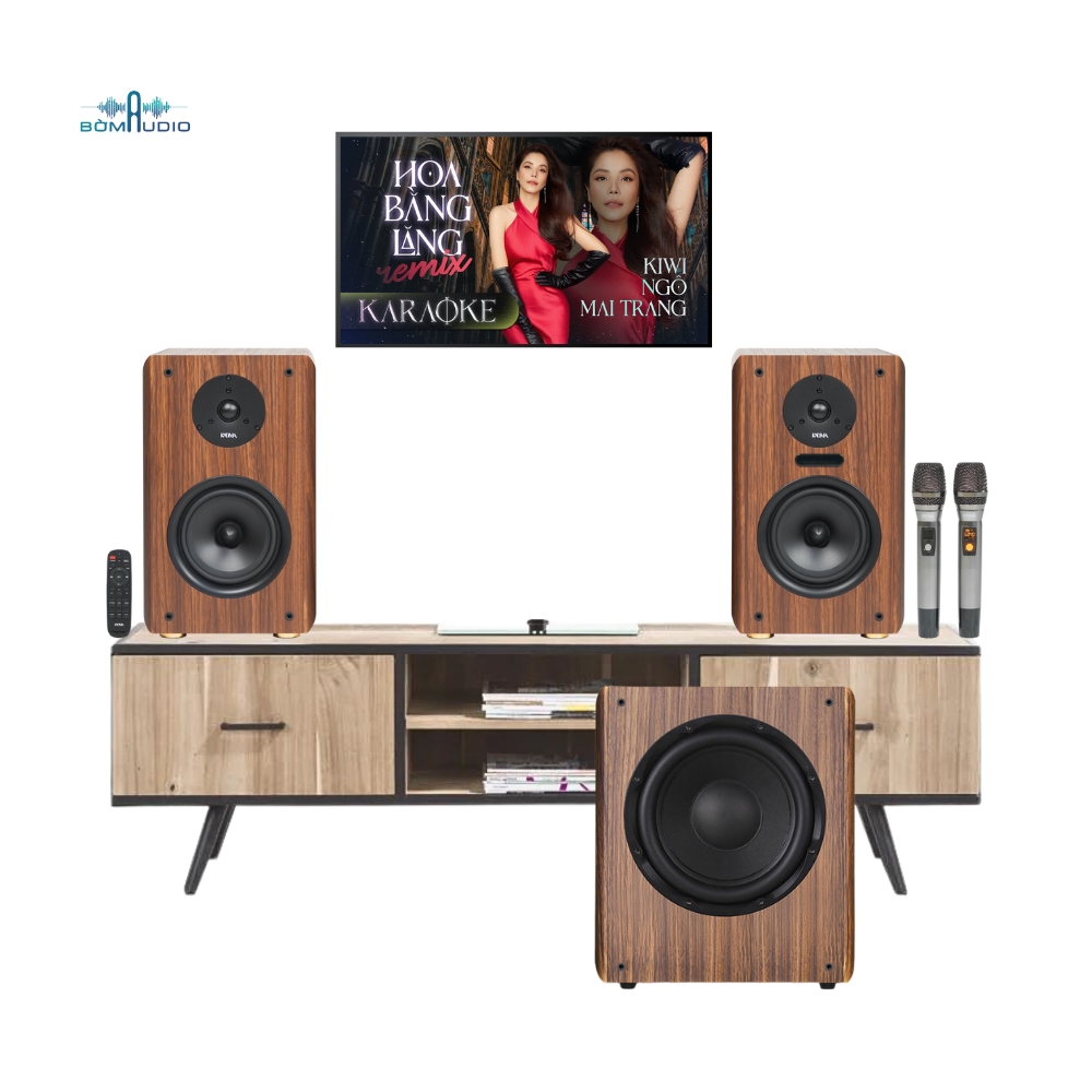 Combo Loa Karaoke KADMA BS36I + Loa Subwoofer Karaoke KADMA SU30 - KM449_thumbnail_1