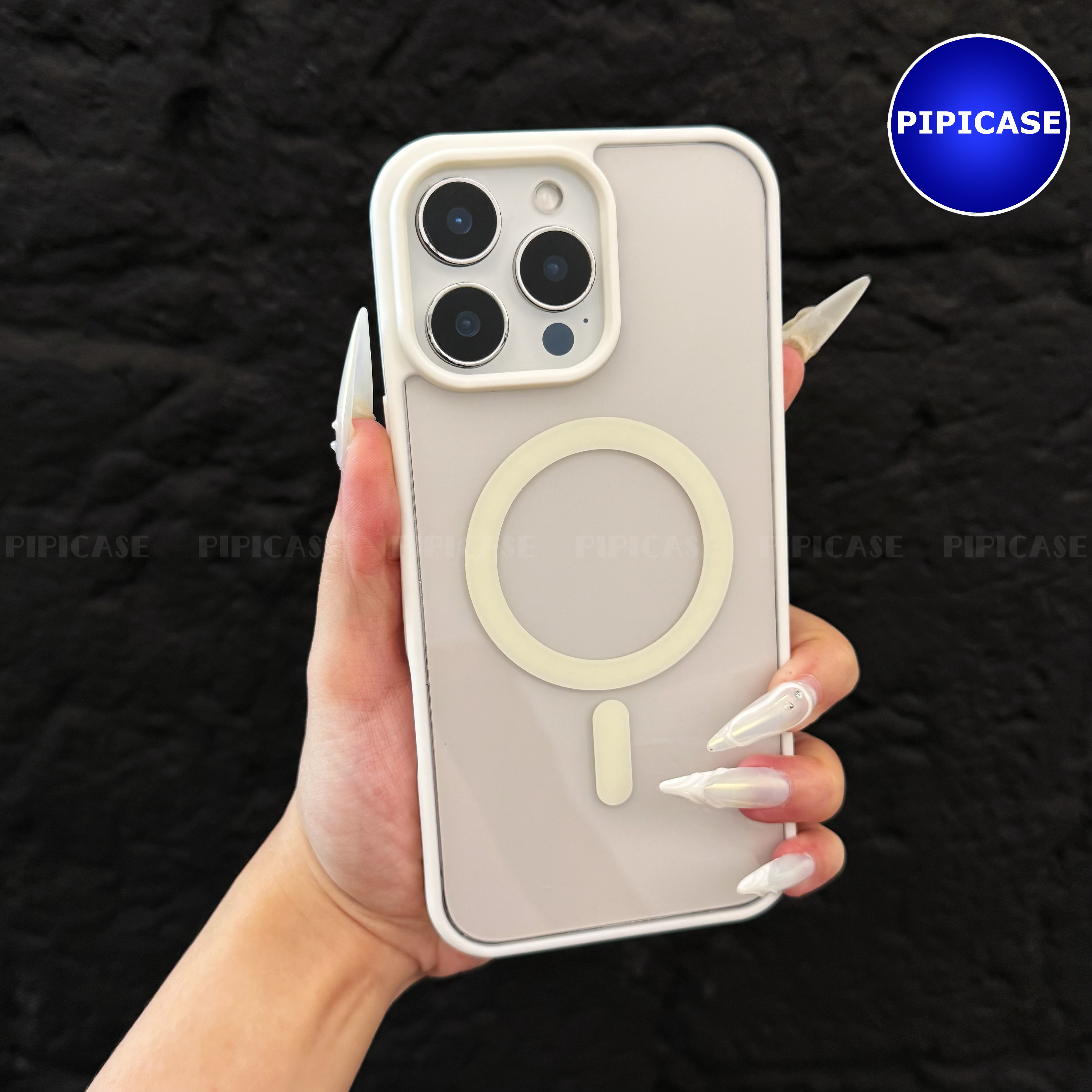 Ốp Lưng iPhone 16 Pro Max - Chic - Trắng_thumbnail_2