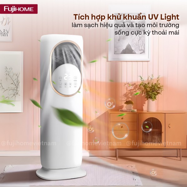 Quạt Làm Mát, Sưởi Ấm và Tạo ẩm 4 mùa Fujihome AC01_thumbnail_11