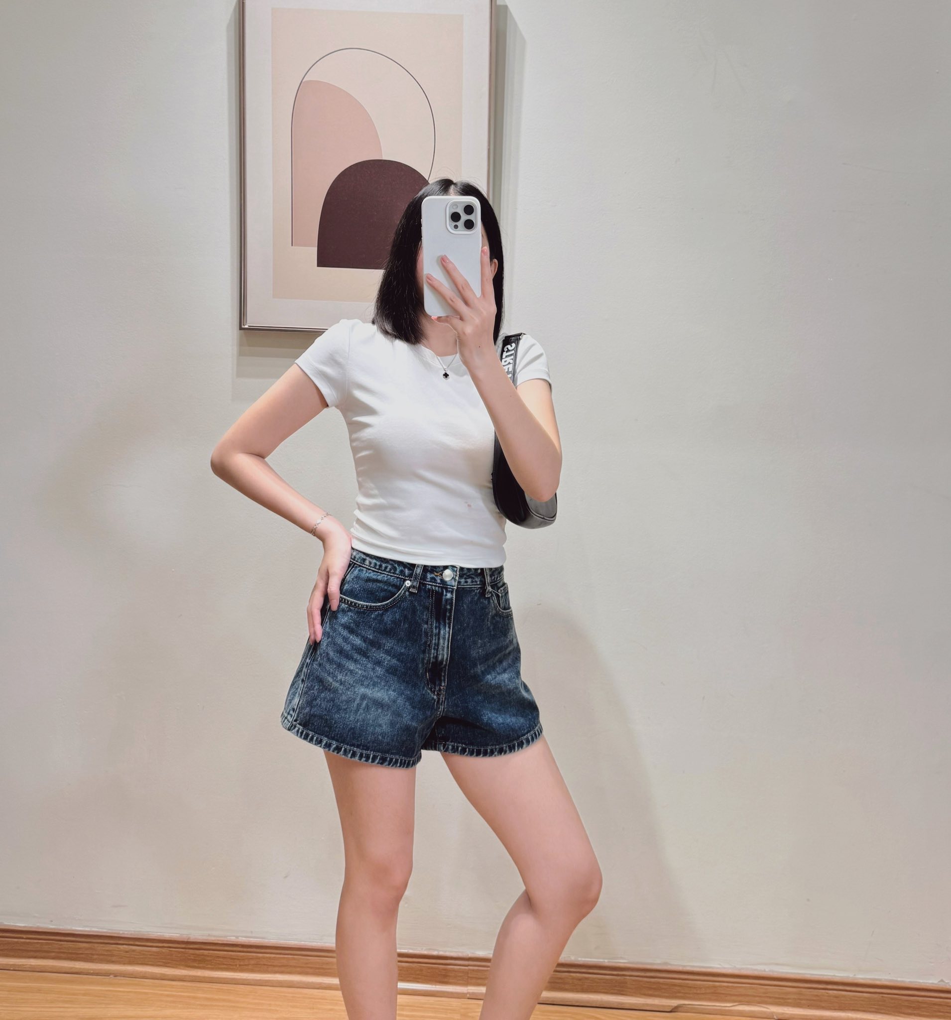 E748 SHORT JEAN ĐÙI XANH BỤI XUẤT HÀN_thumbnail_2