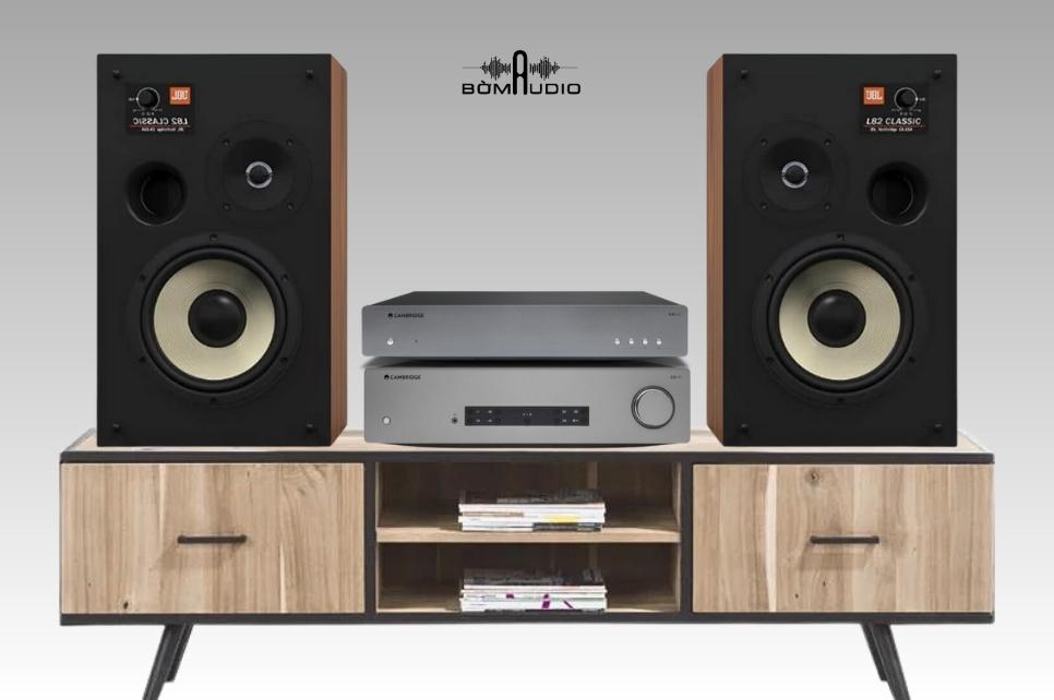 Combo Amply CAMBRIDGE CXA81 + Network Player CAMBRIDGE AXN 10 + Loa JBL L82 CLASSIC - B54