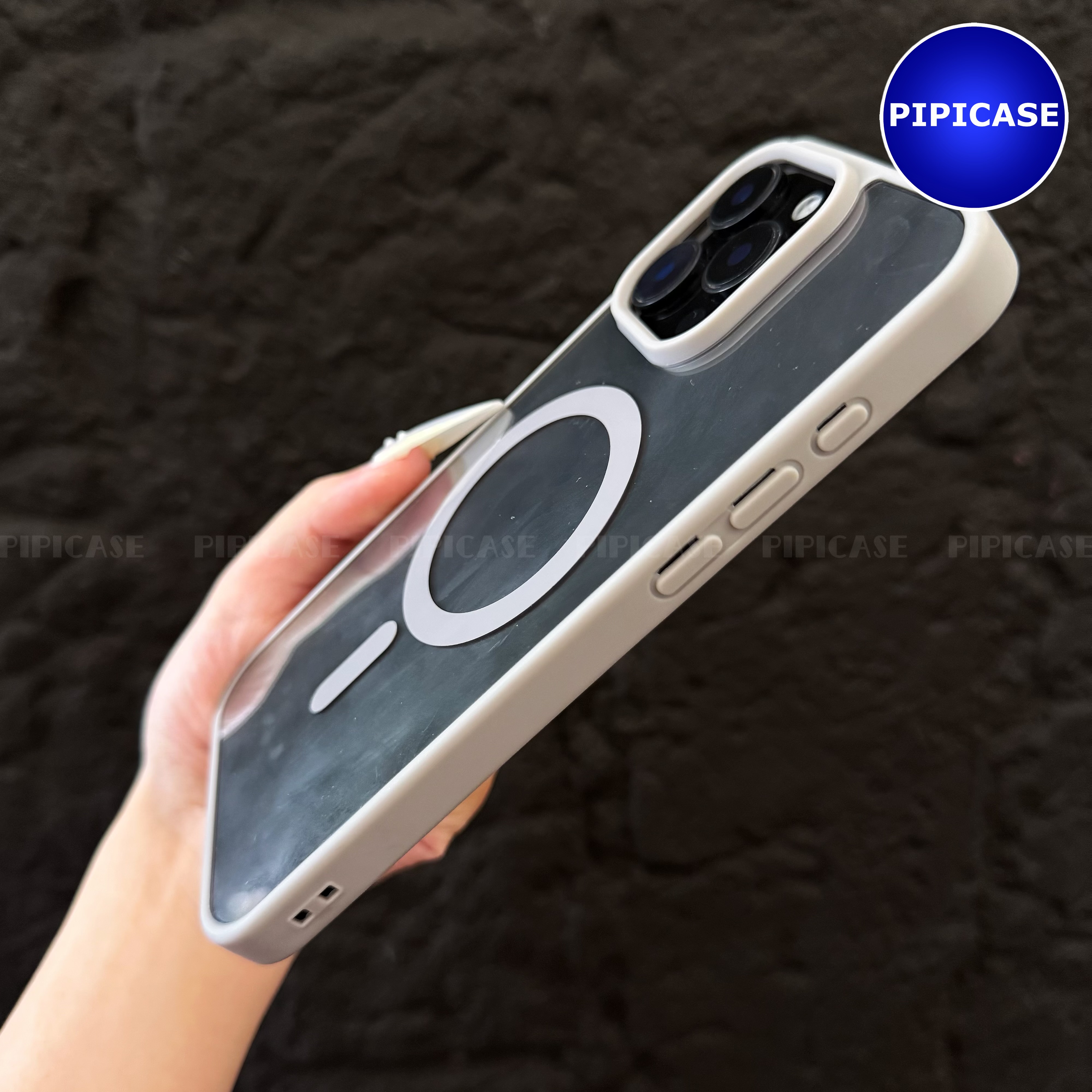 Ốp Lưng iPhone 16 Pro - Chic - Xám_thumbnail_11