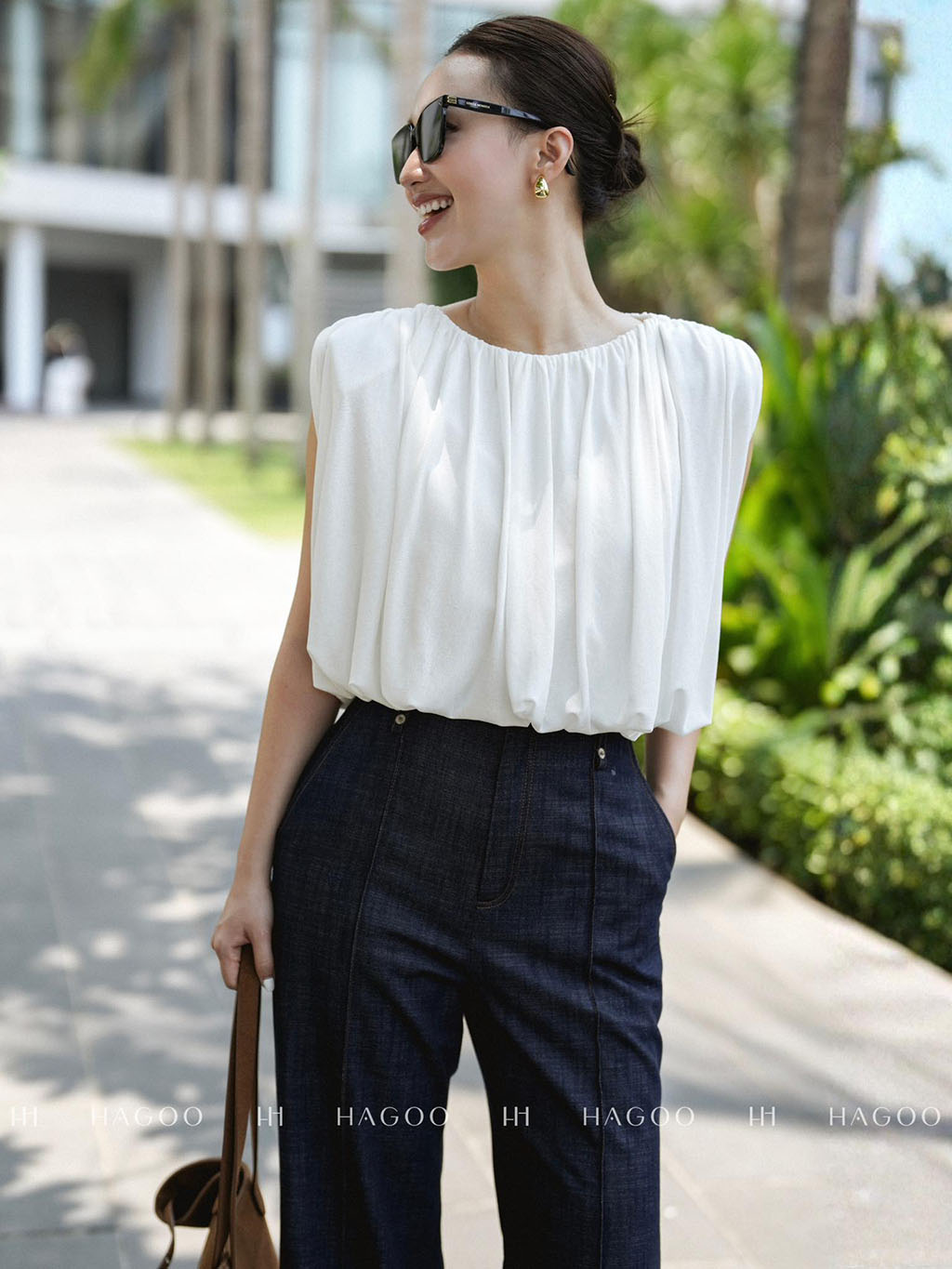 Quần Denim suông loe HAGOO_thumbnail_3