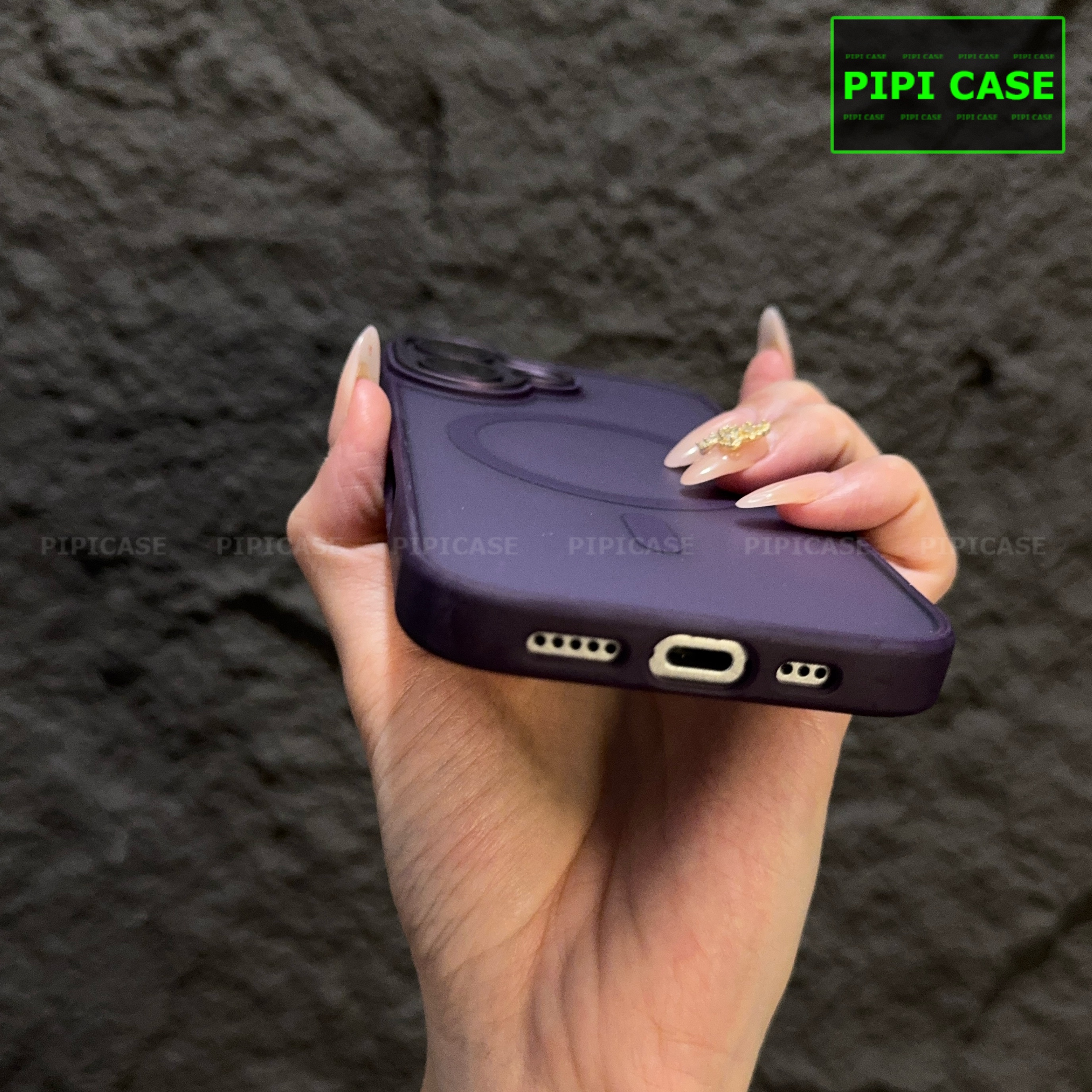 Ốp Lưng iPhone 16 - Kao - Tím Đậm_thumbnail_4