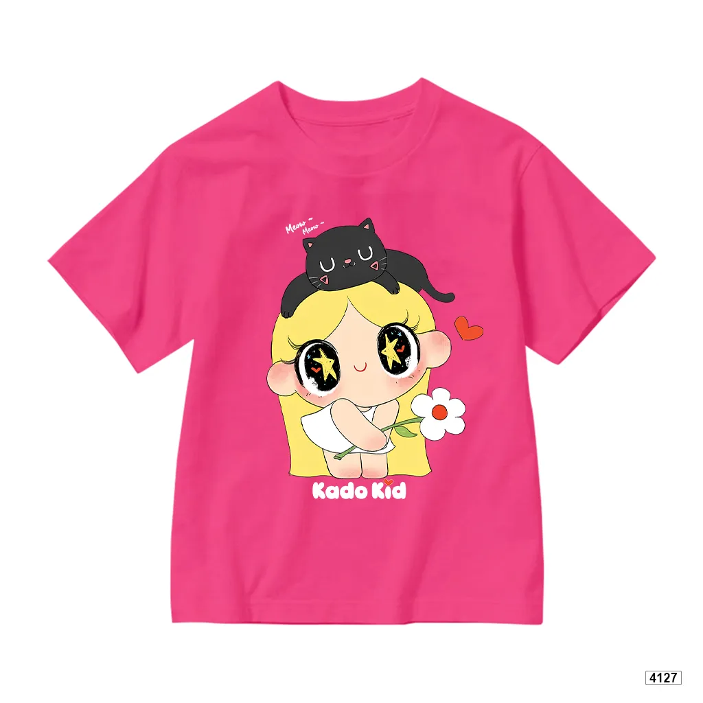Áo thun bé gái Chibi Cat đáng yêu Kado 4127_thumbnail_11