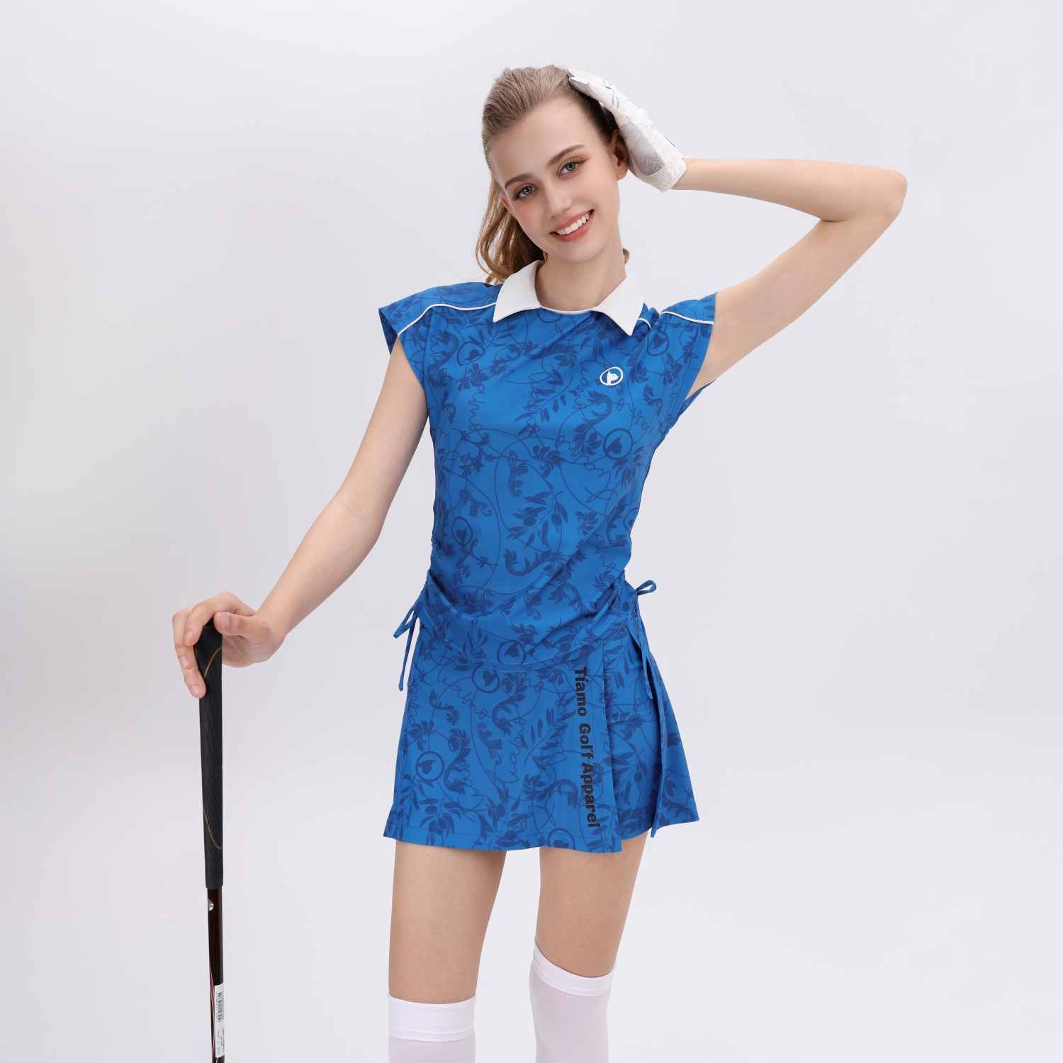 Quần Váy Baroque Xanh Navy