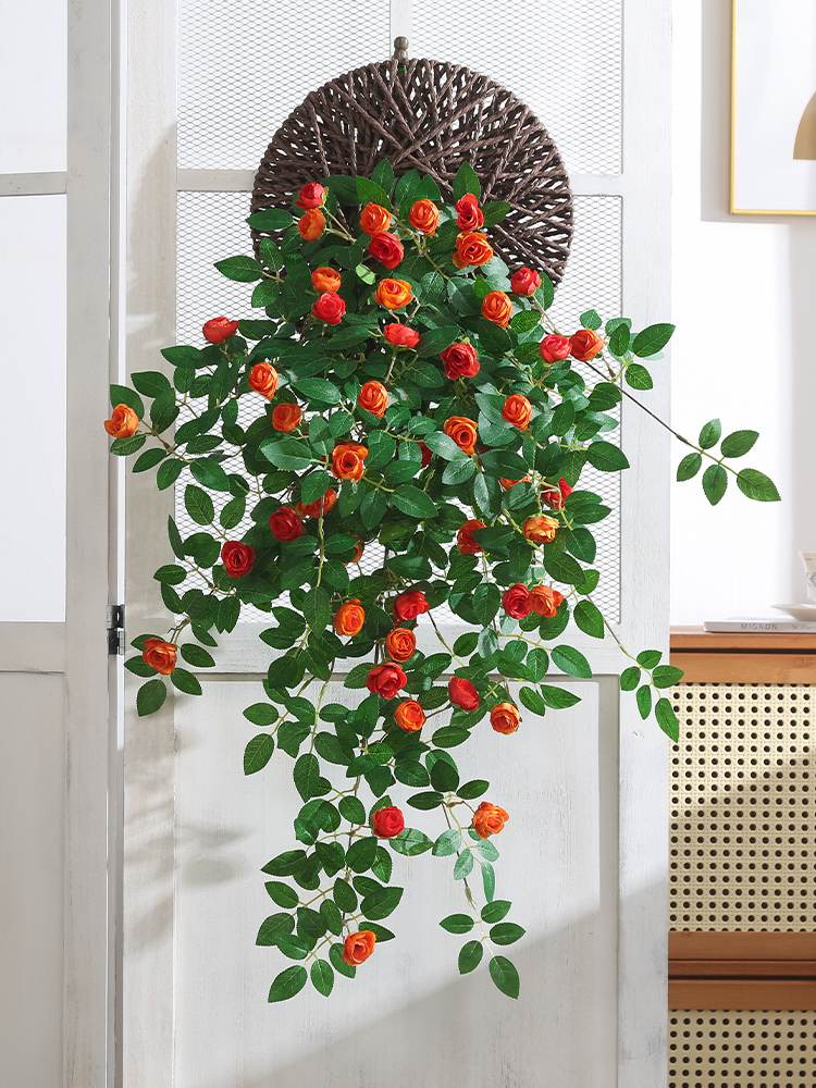 Giỏ Hoa Lụa Treo Tường Decor_thumbnail_8