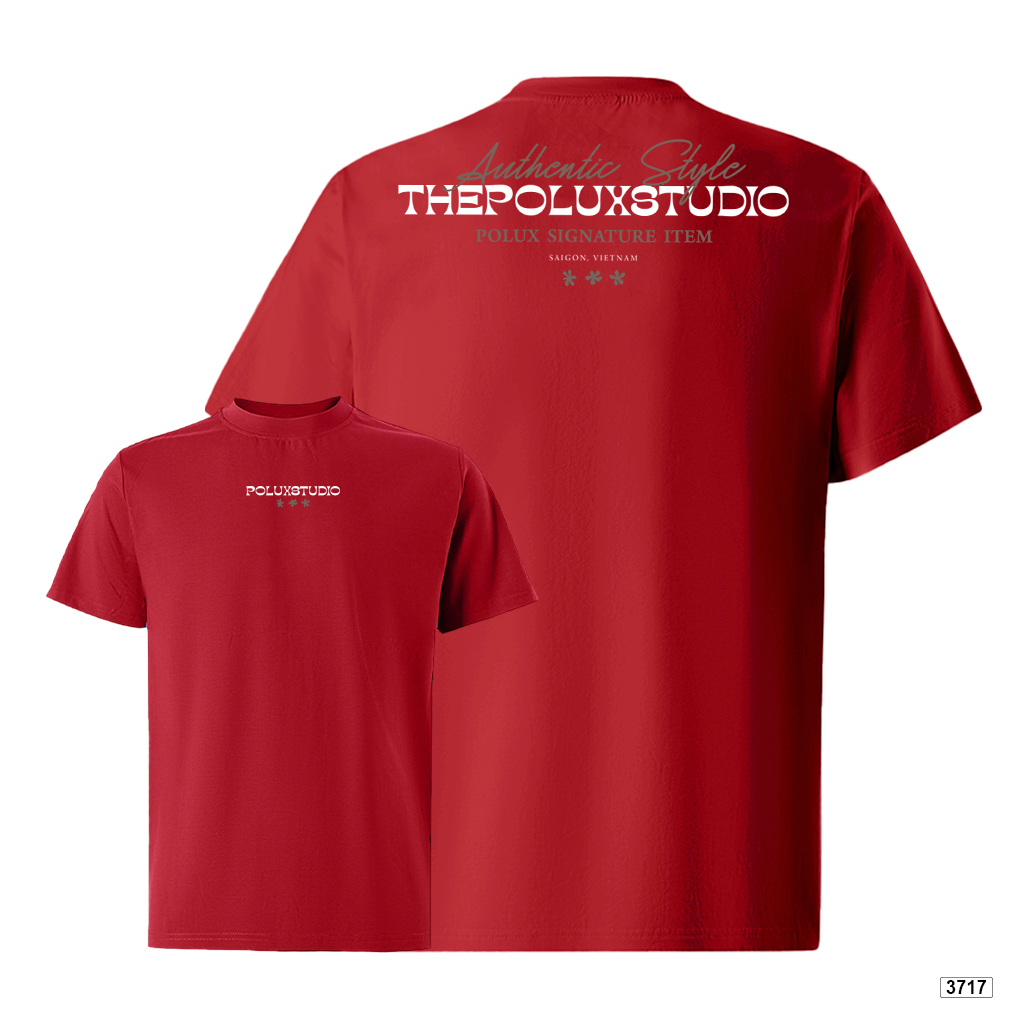 Áo thun nam form rộng streetwear style Polux 3717_thumbnail_13