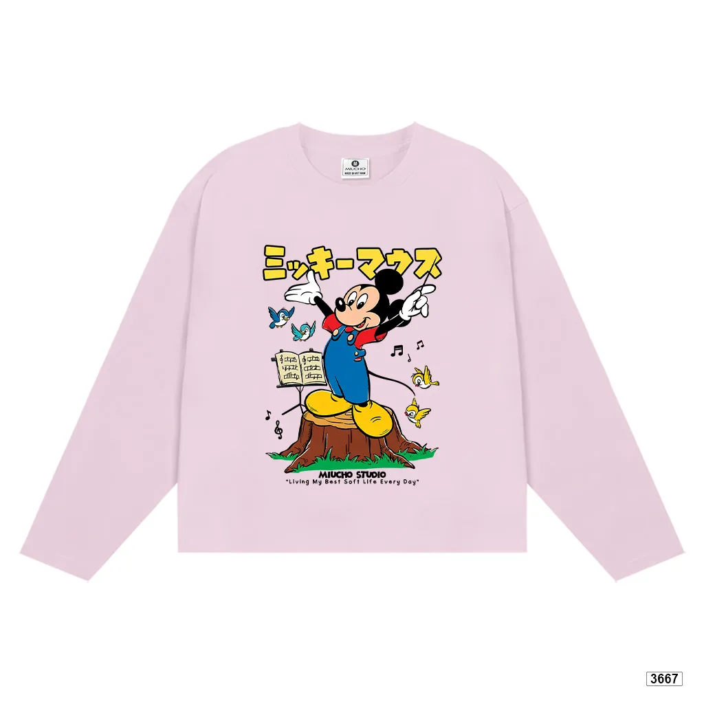 Áo thun boxy tay dài hoạt hình Chuột Miucho 3667_thumbnail_10
