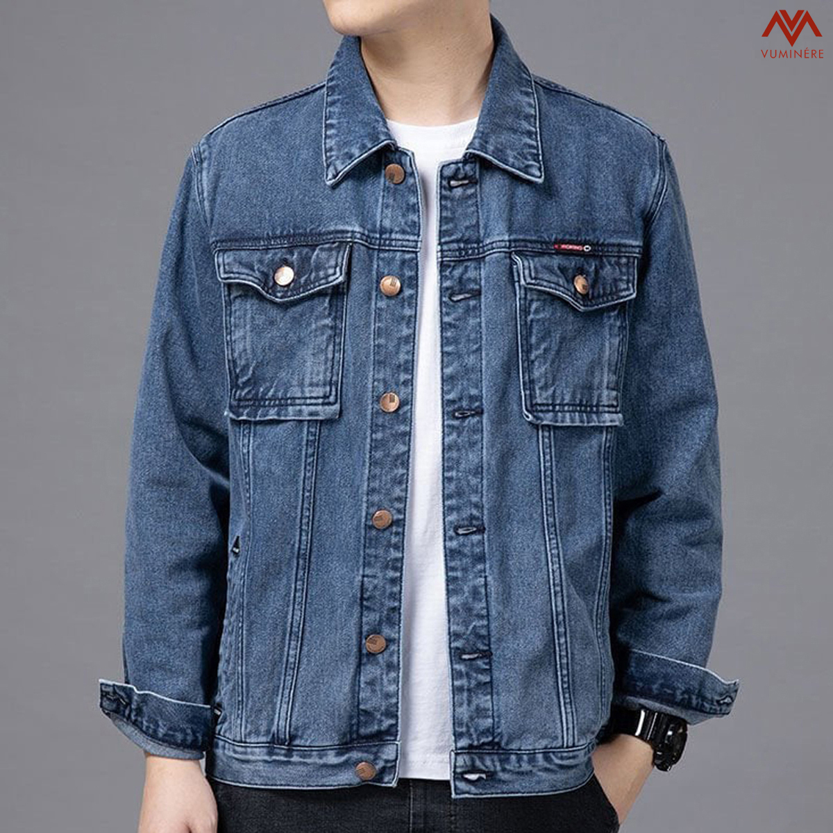 Áo khoác lót lông Jacket Jeans nam ( AZ5 )_thumbnail_4