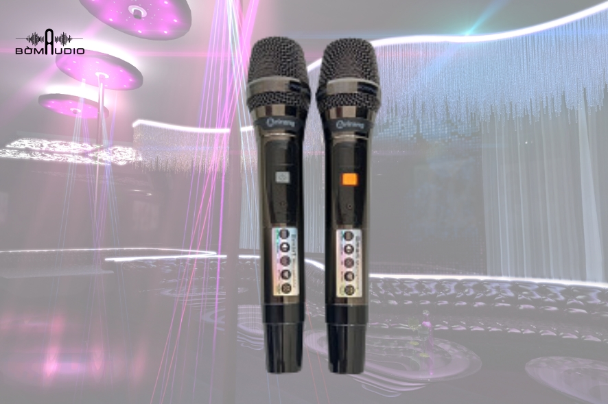 Tặng kèm 2 Micro không dây