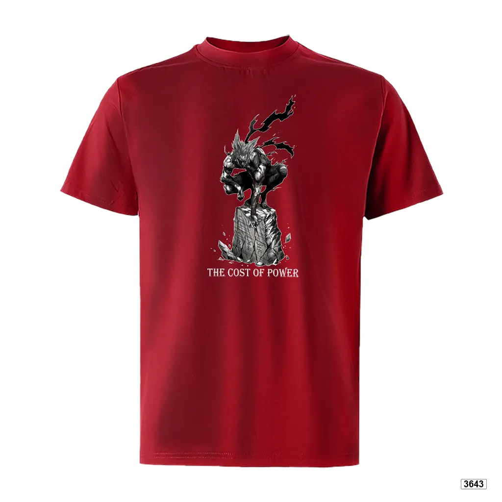 Áo thun nam form rộng The cost of power TeePrint 3643_thumbnail_11