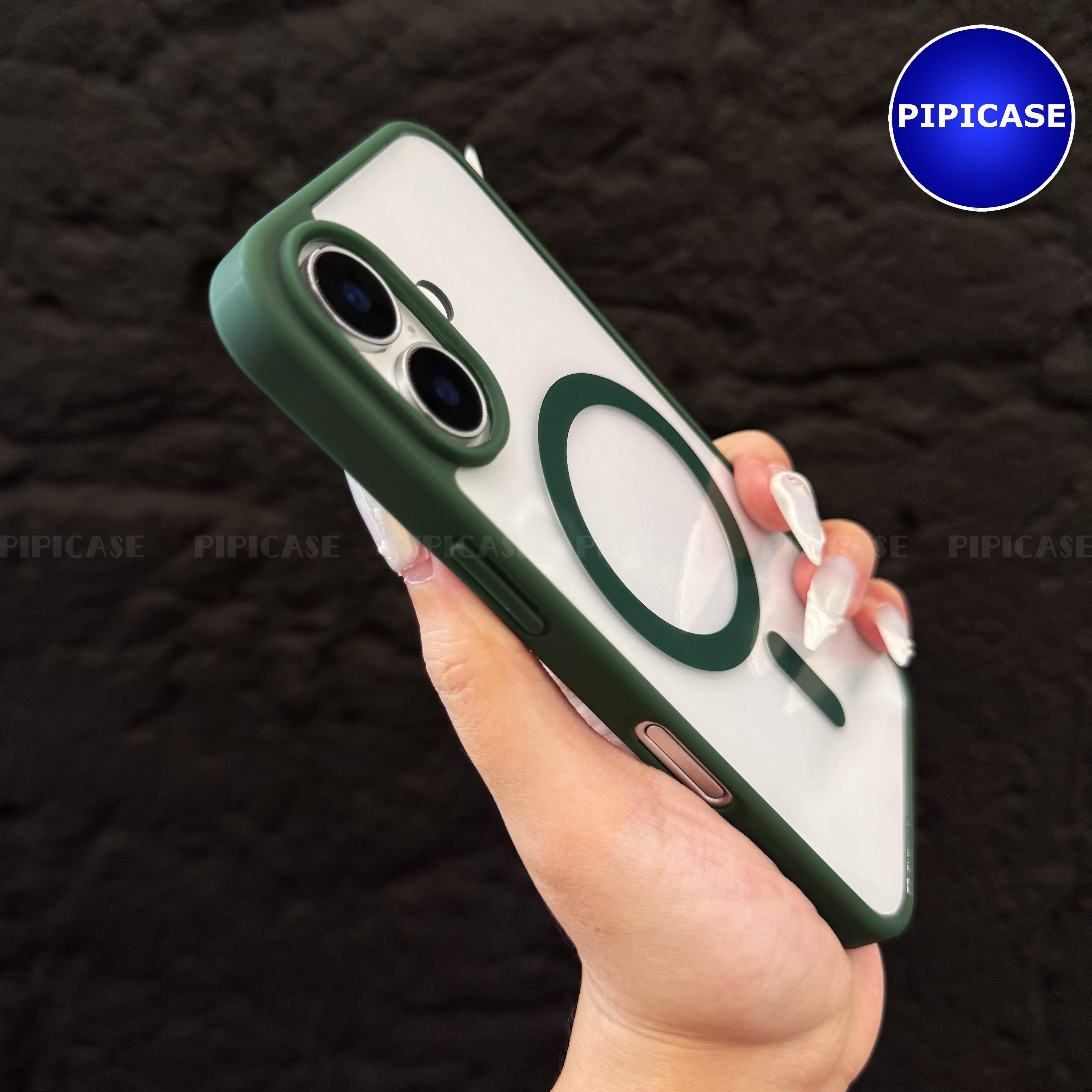 Ốp Lưng iPhone 16 Plus - Chic - Xanh Lá_thumbnail_5