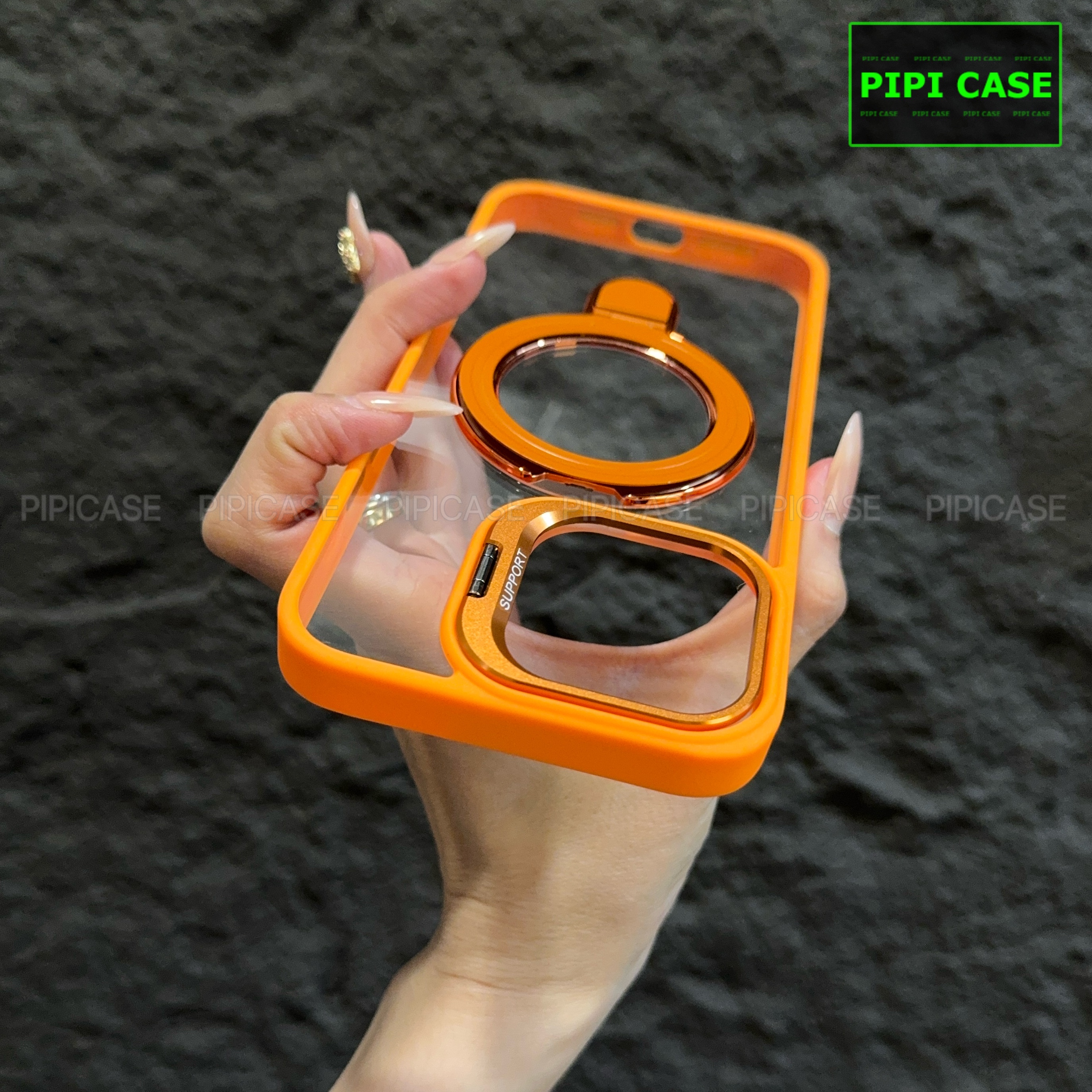 Ốp Lưng iPhone 12 Pro Max - Super Gone - Cam_thumbnail_6