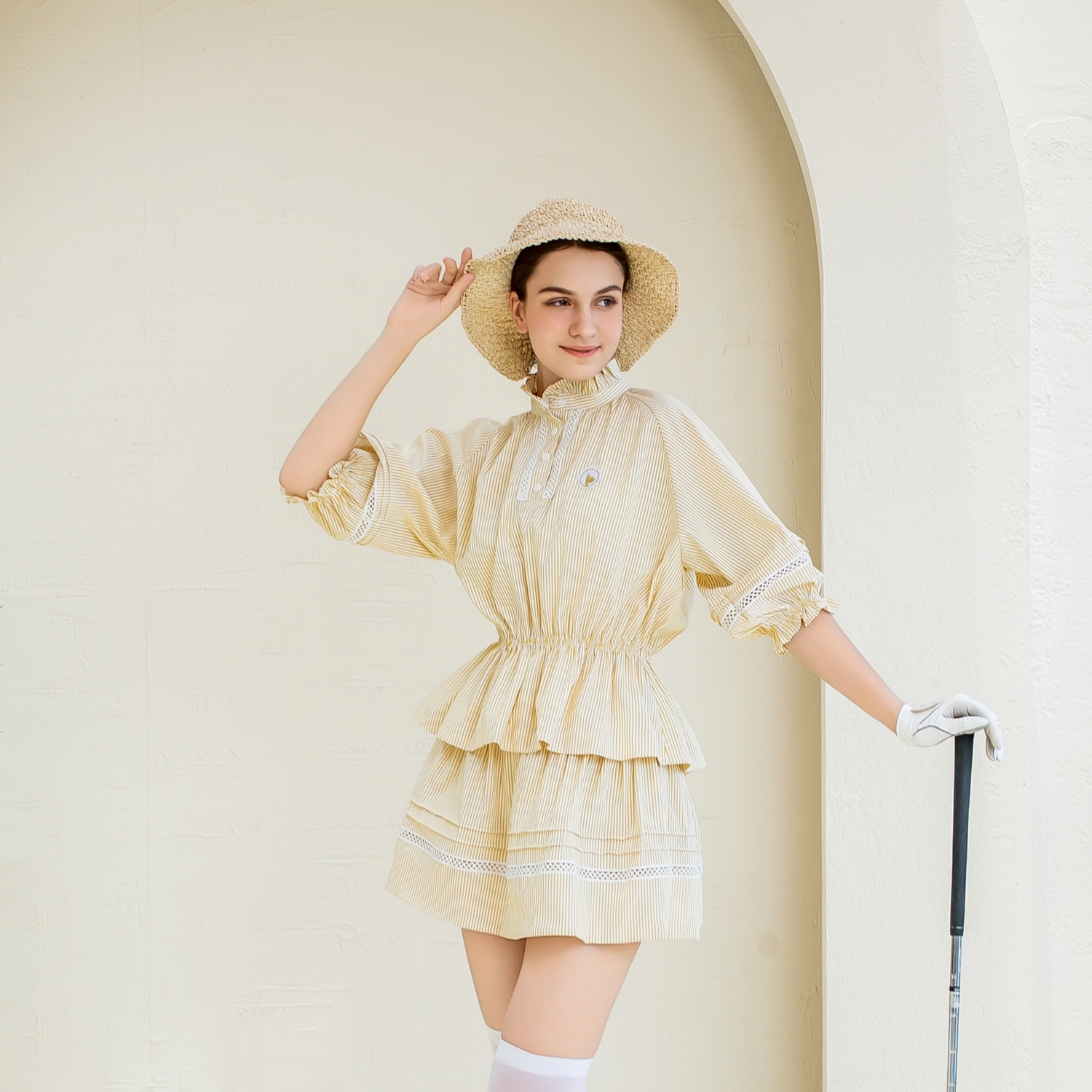Set sọc vàng Katie