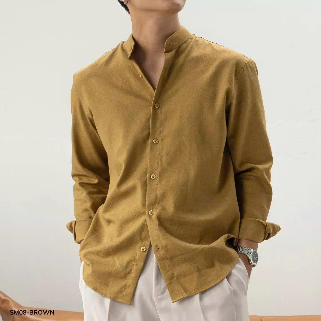 Áo sơ mi cổ trụ Frest Shirt SM08_thumbnail_4