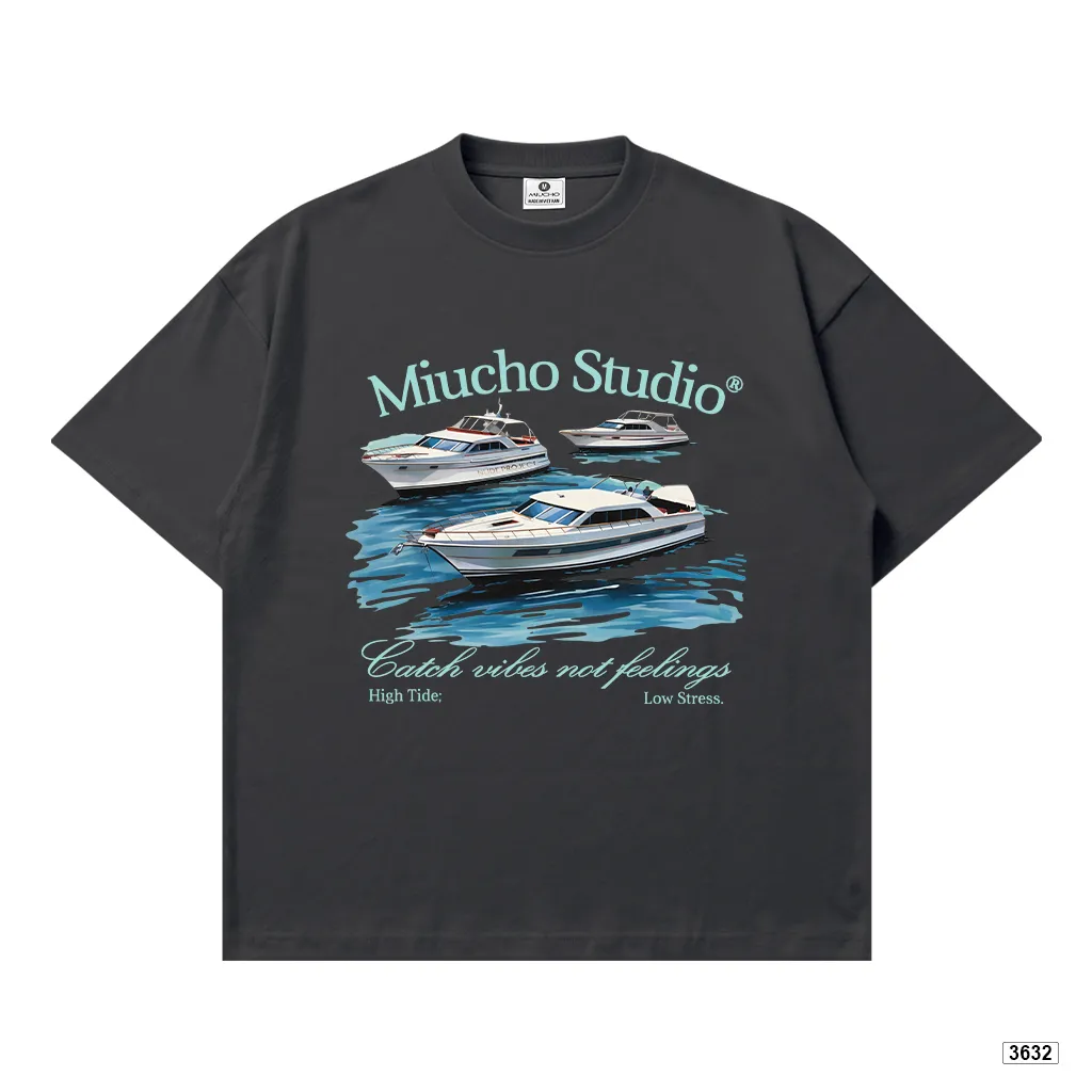 Áo thun boxy unisex BST Hè Biển dày dặn đứng form Miucho 3632_thumbnail_13