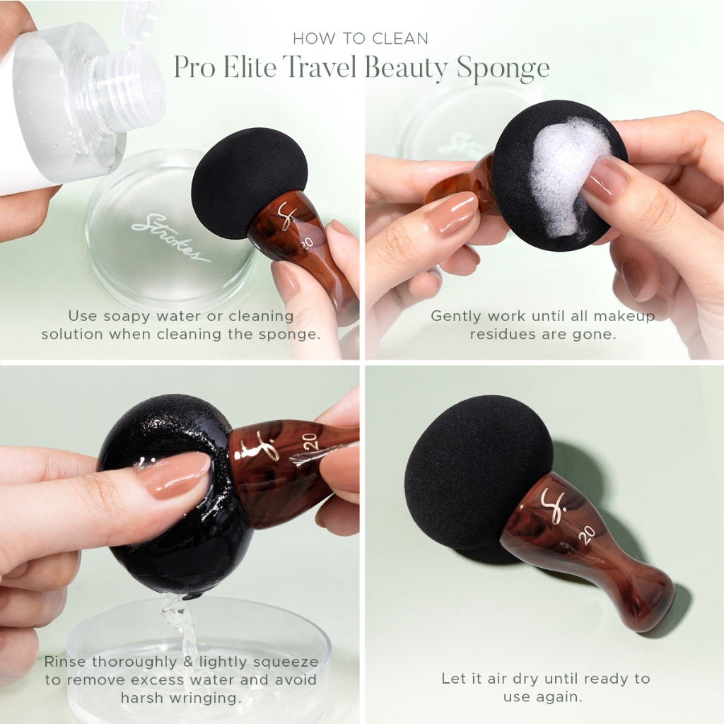 Strokes Pro Elite Travel Beauty Sponge