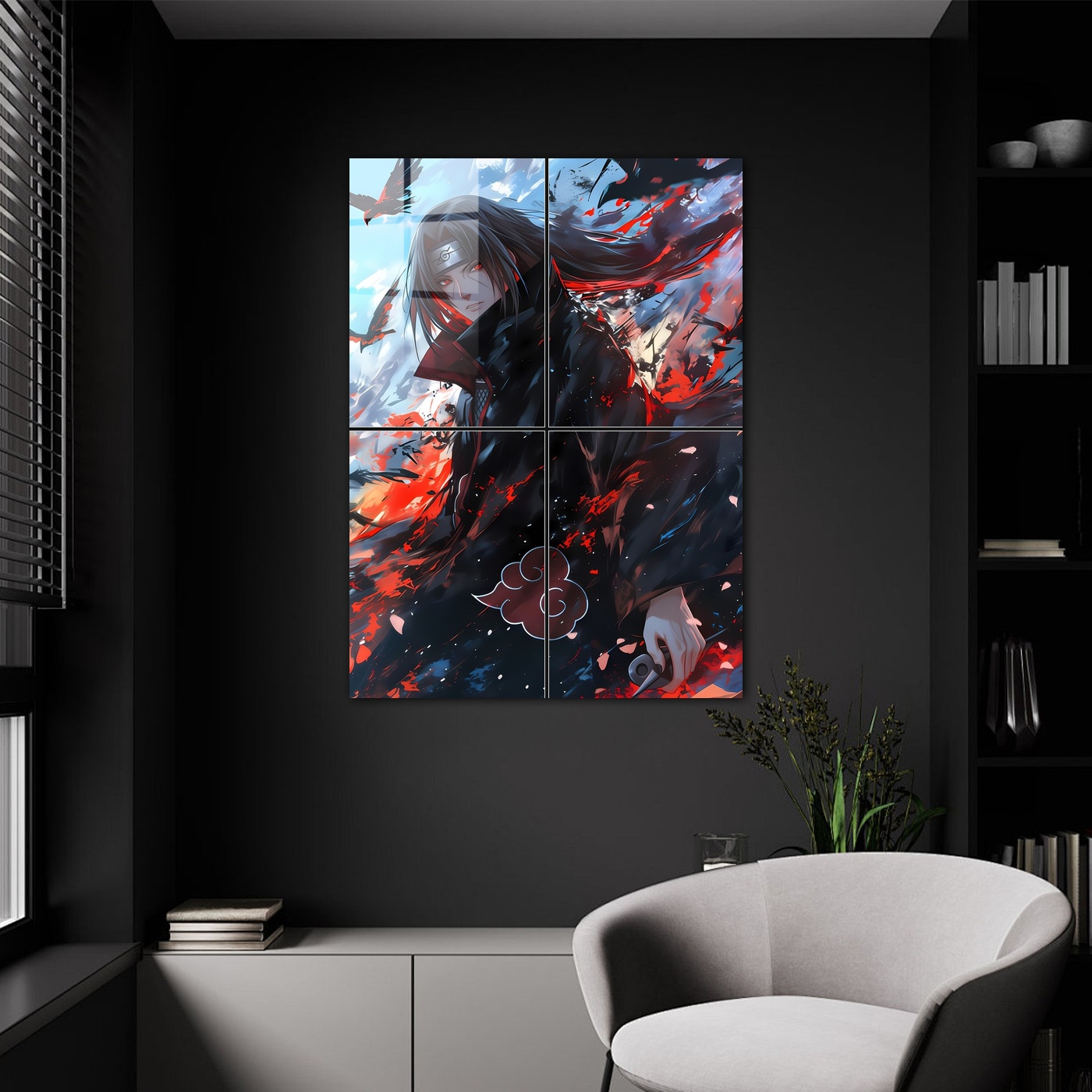 Itachi Uchiha Intense Sharingan Flame — ANM-ITC-600_thumbnail_3