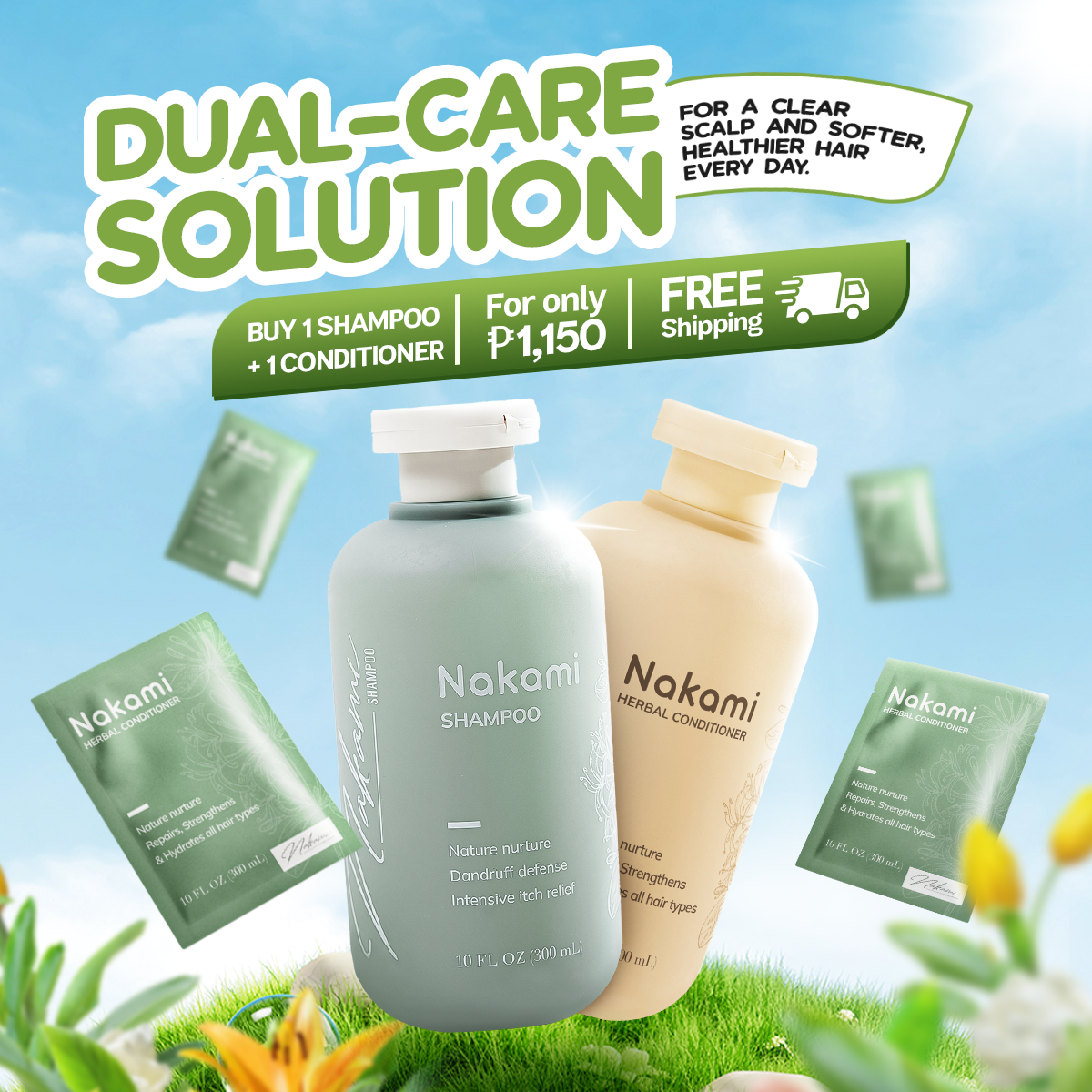 Buy 1 Shampoo + 1 Conditioner (Free Shipping)_thumbnail_1