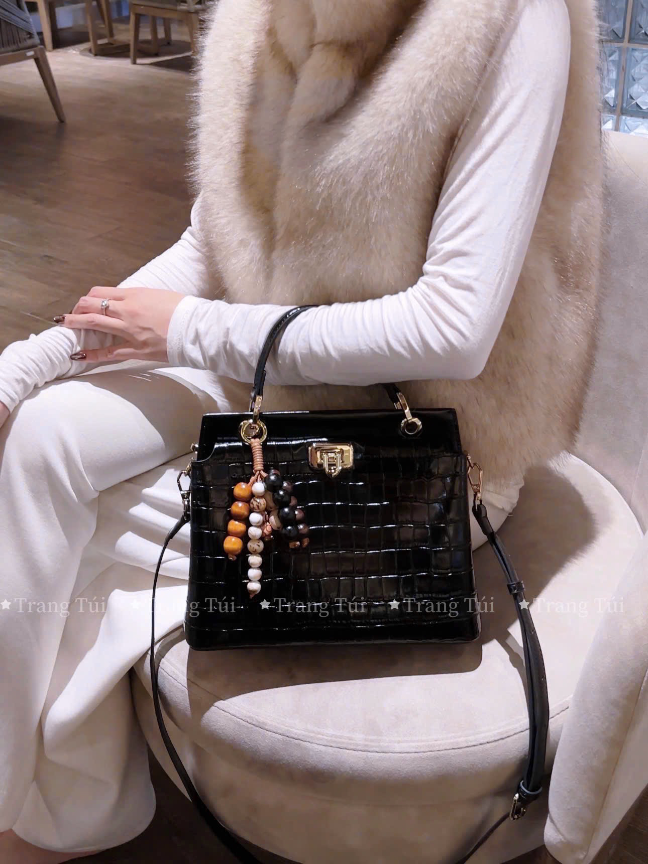 Túi COCY khóa gập size25.5 8895