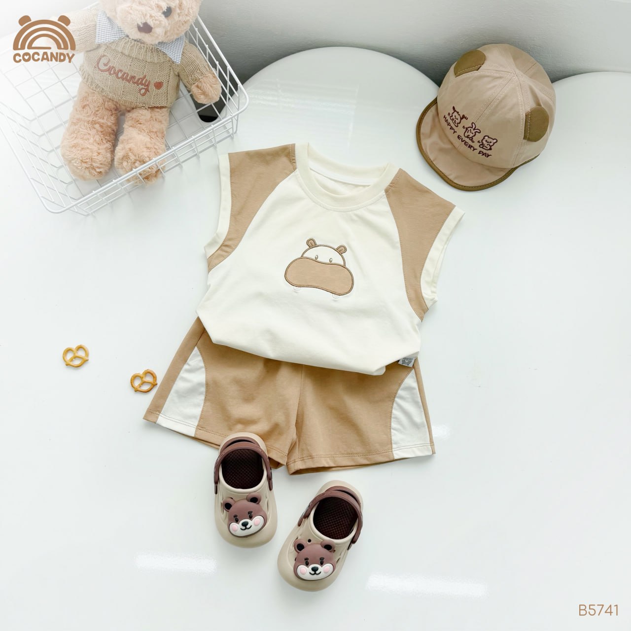 Bộ nách sát NÂU hình hà mã