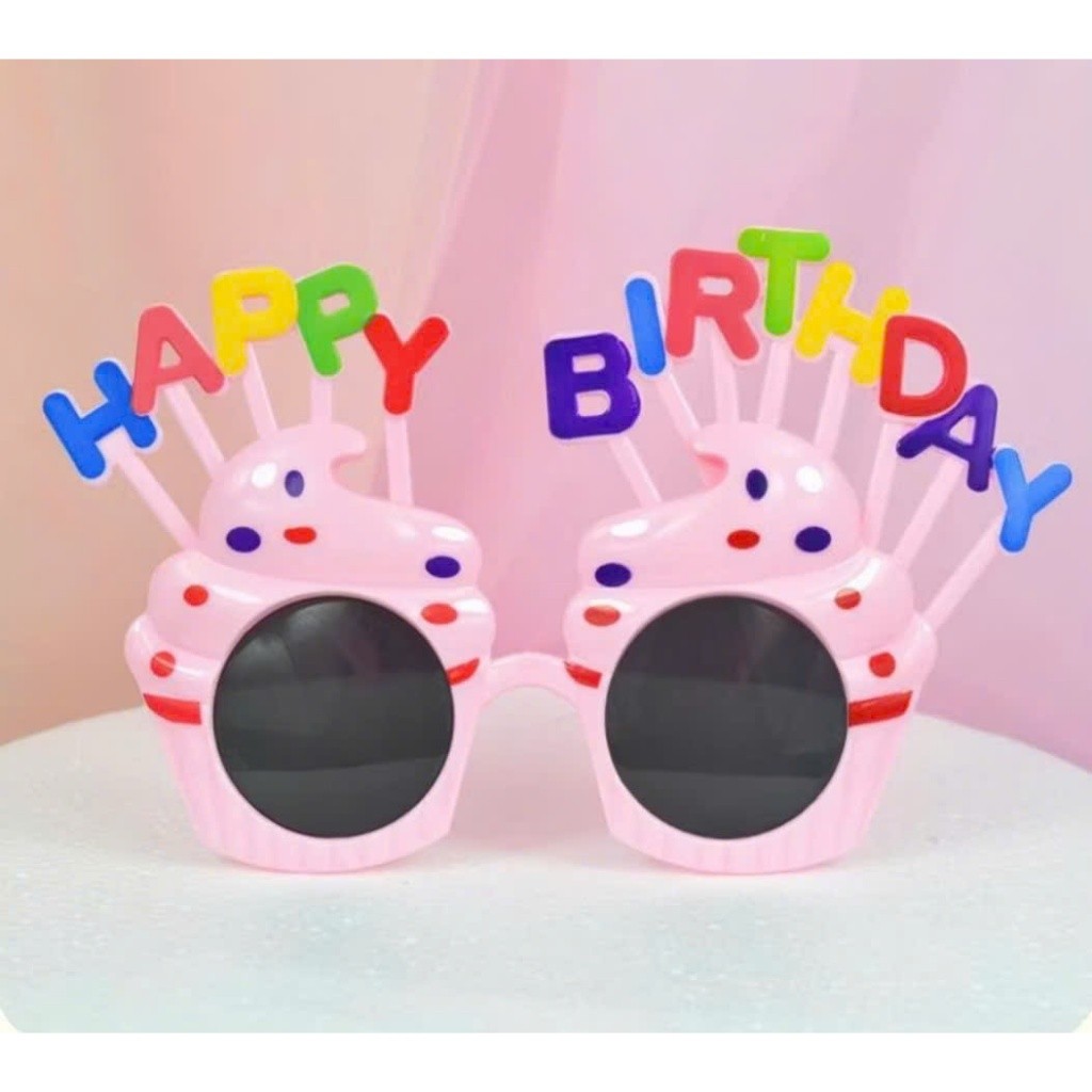 Set 2 Kính Sinh Nhật, Mắt Kính Chữ HAPPY BIRTHDAY Dành Cho Tiệc Sinh Nhật, Chụp Ảnh Dễ Thương Cute - Caturday_thumbnail_1