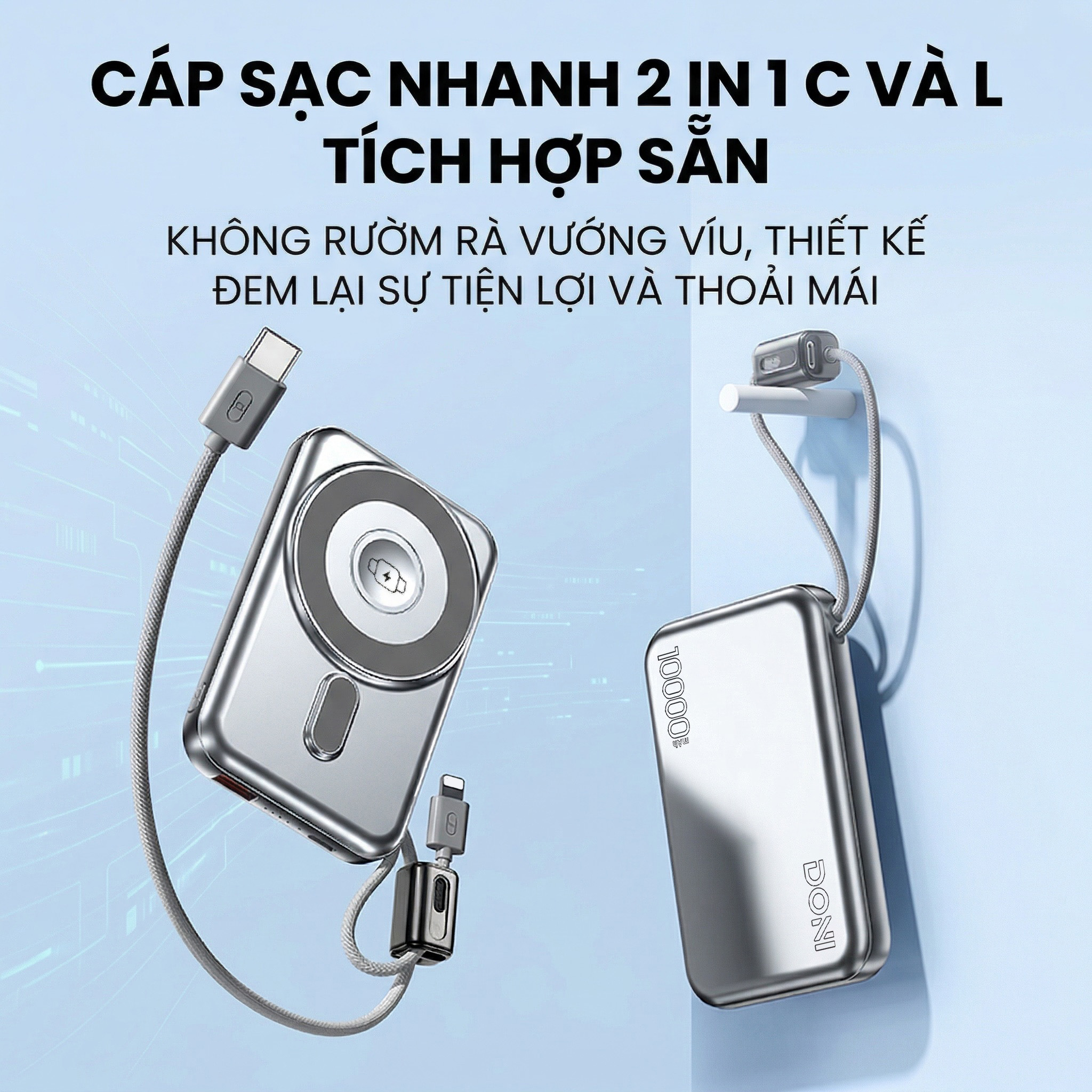 Sạc Dự Phòng Không Dây Từ Tính Doni Maggo 10000mAh_thumbnail_6