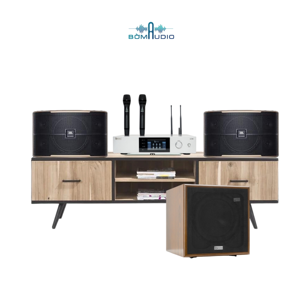 Combo Amply DBACOUSTIC LX-H5 + Loa JBL PASION 10 + Sub DBACOUSTIC KS312SA - B96_thumbnail_1
