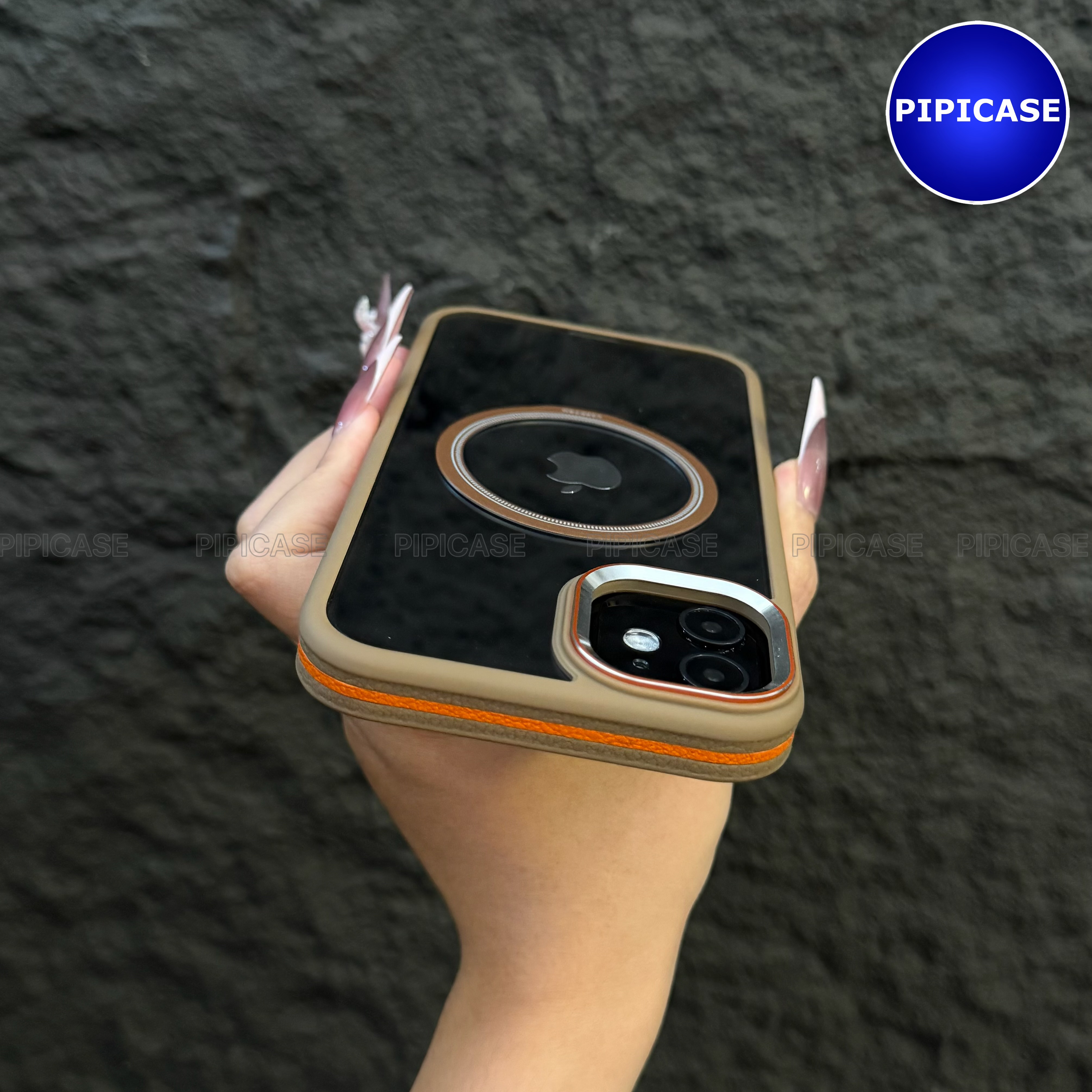 Ốp Lưng iPhone 12 - Wigu - Nâu_thumbnail_19