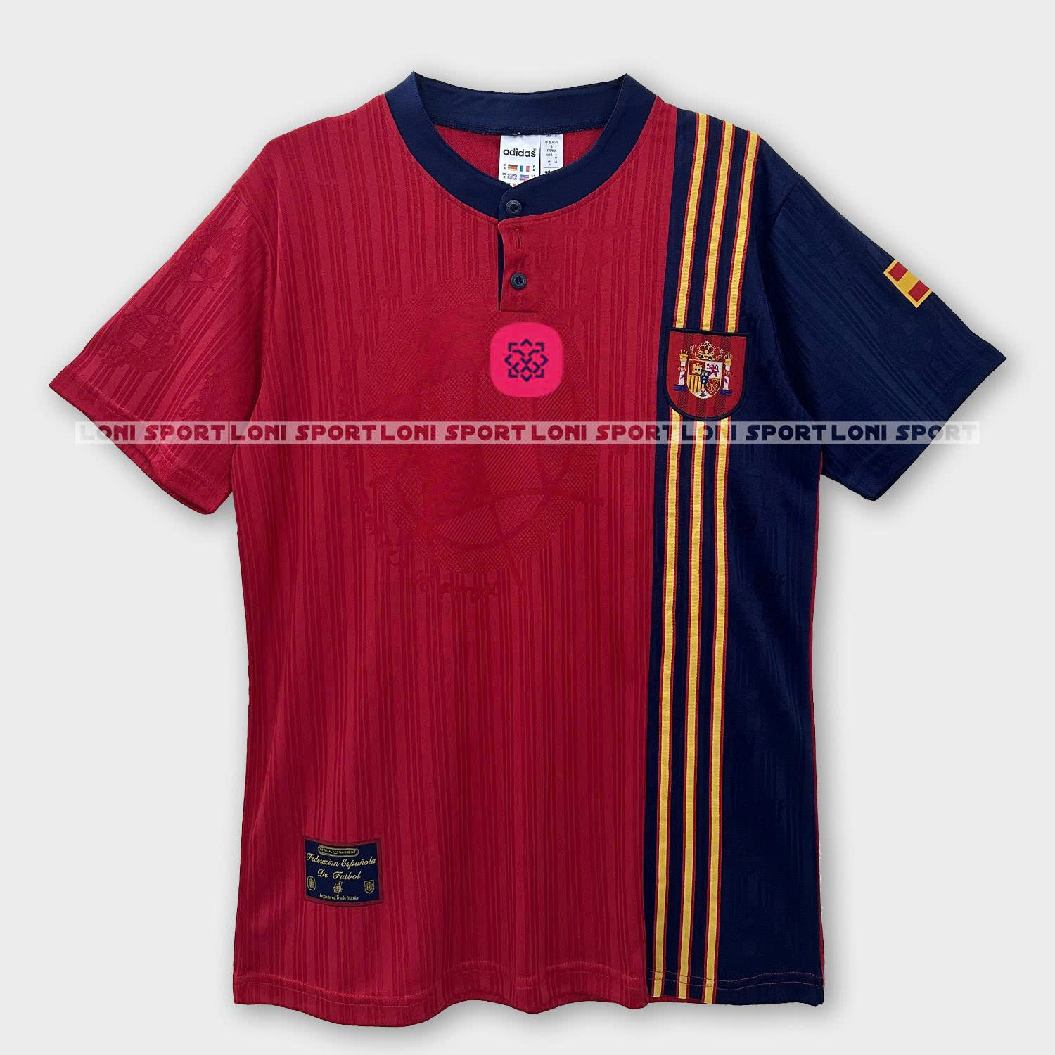 Áo retro TBN sân nhà đỏ 96/97