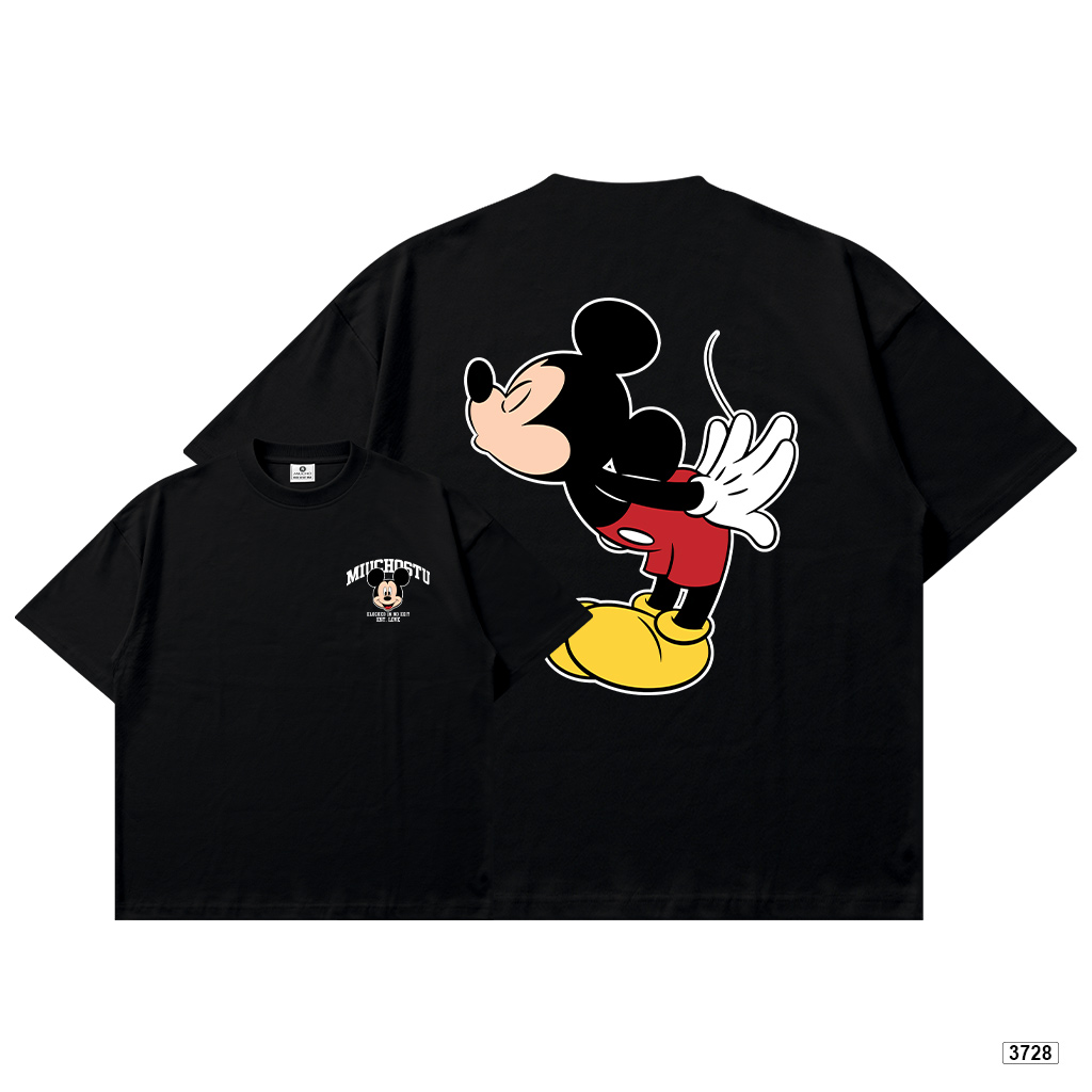 Áo thun boxy couple Chuột Miickey và Minniie Miucho 3727_thumbnail_22