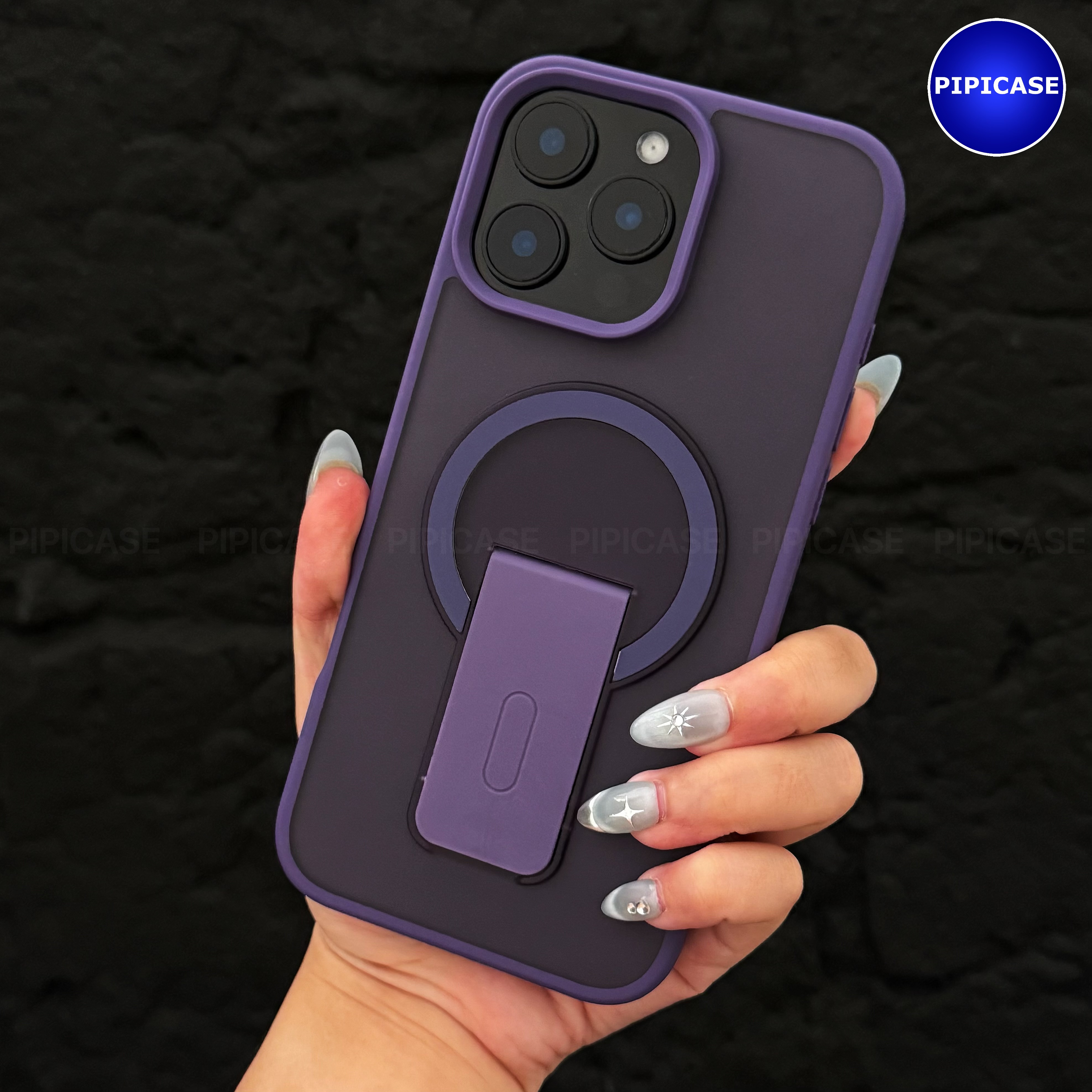 Ốp Lưng iPhone 16 Pro Max - Quin - Tím Đậm_thumbnail_21