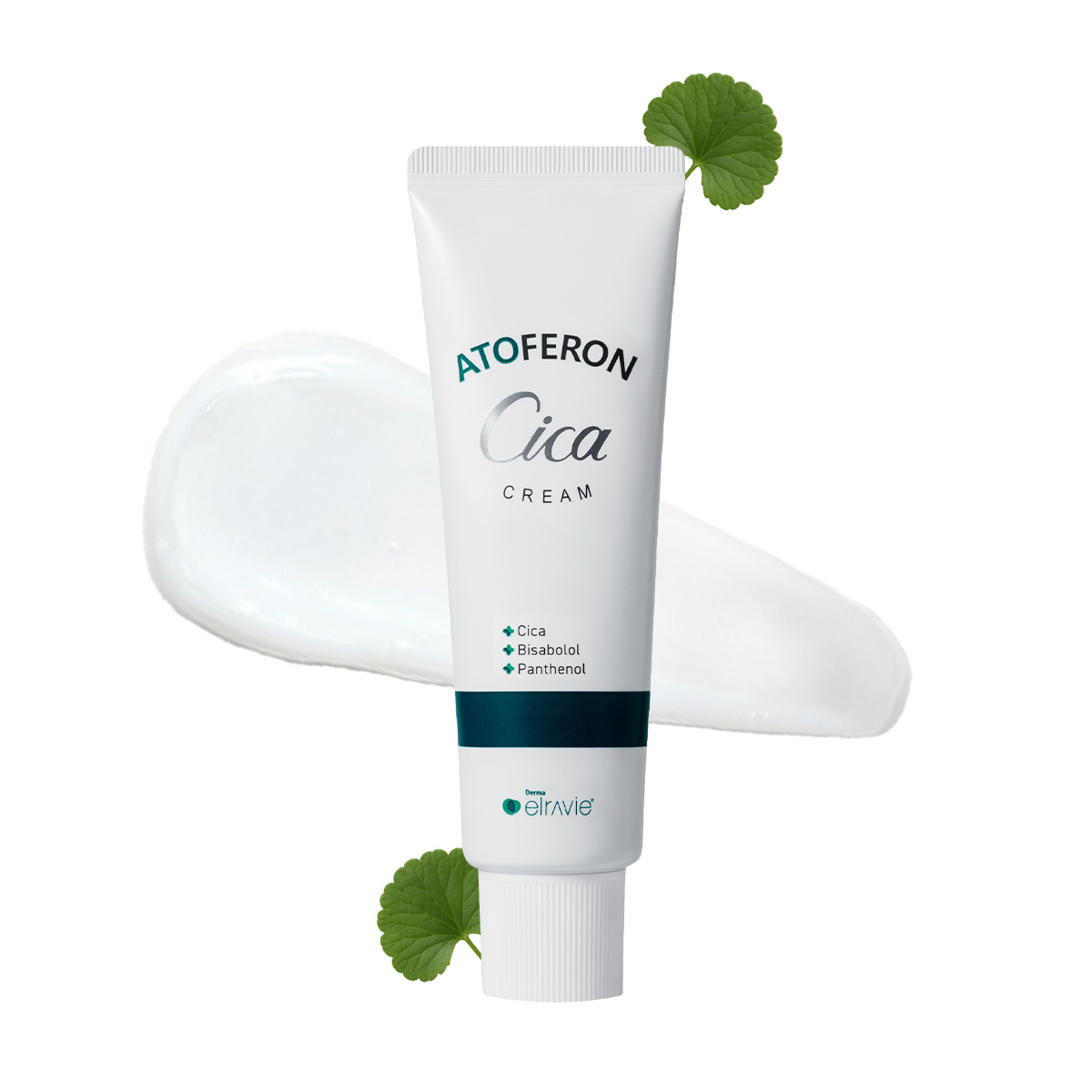 Kem Dưỡng Làm Dịu, Không Gây Kích Ứng, Nhờn Dính Cho Da Nhạy Cảm Elravie Atoferon Cica Cream 50ml