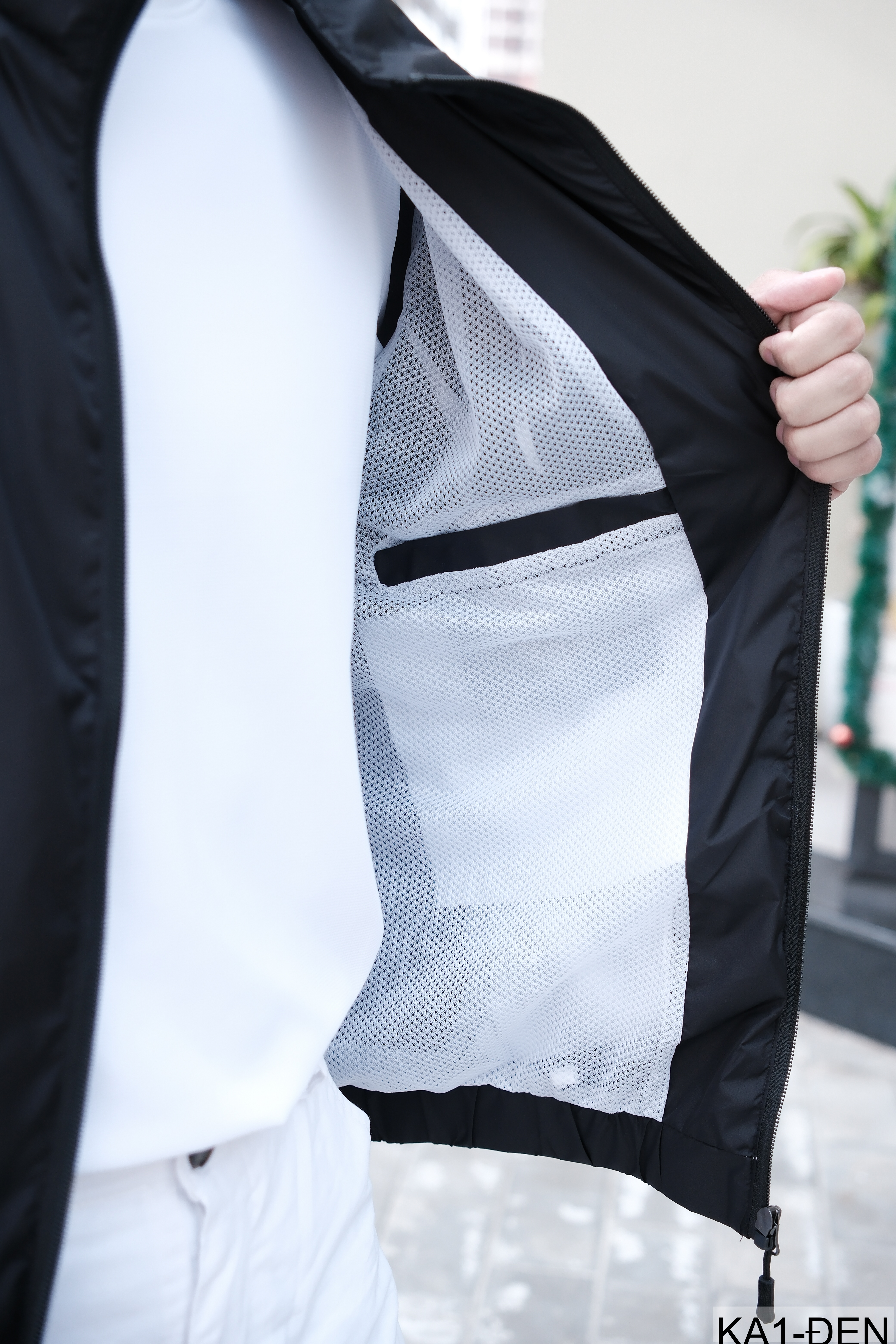 KA1 - Áo khoác nam thể thao phong cách Hàn Quốc, màu xanh đen, thiết kế năng động_thumbnail_8