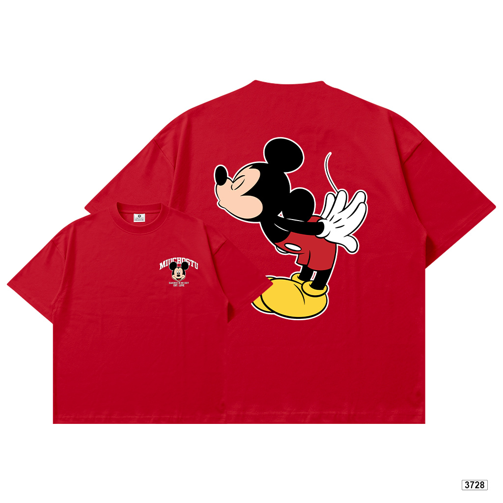 Áo thun boxy couple Chuột Miickey và Minniie Miucho 3727_thumbnail_26