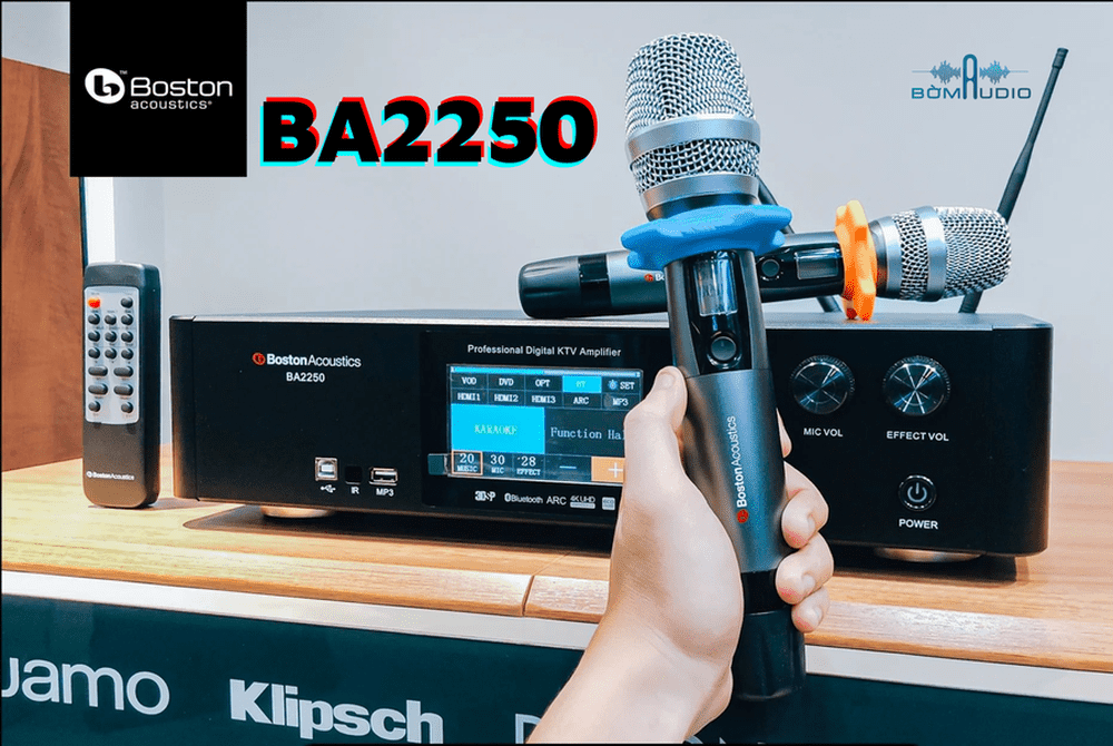 Amply Karaoke Boston Acoustics BA2250 