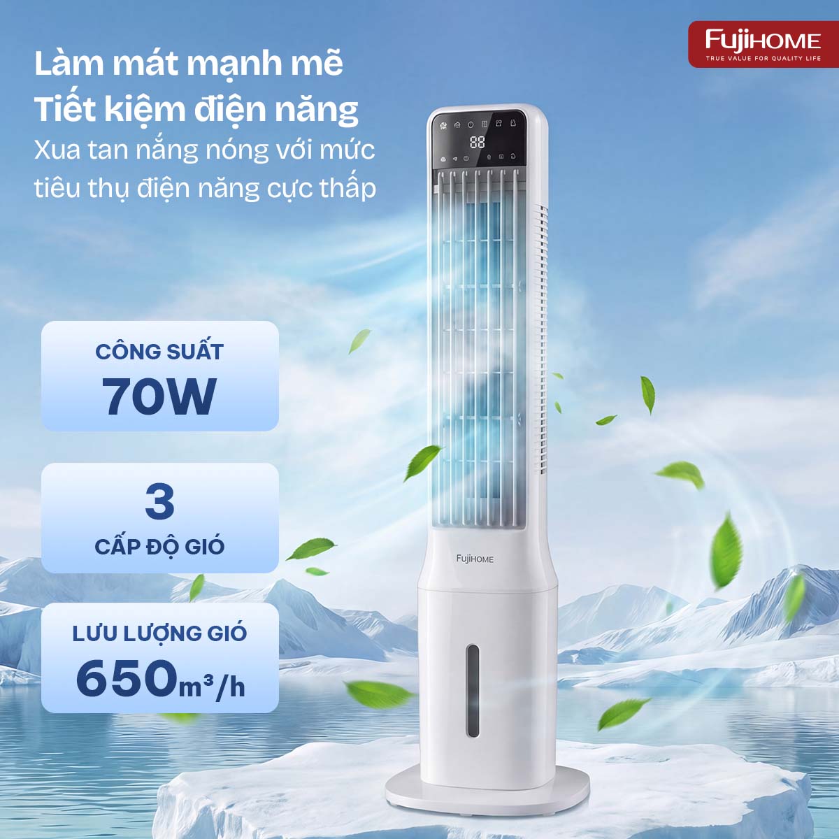 Máy làm mát không khí bằng bay hơi Fujihome AC-1000B_thumbnail_3