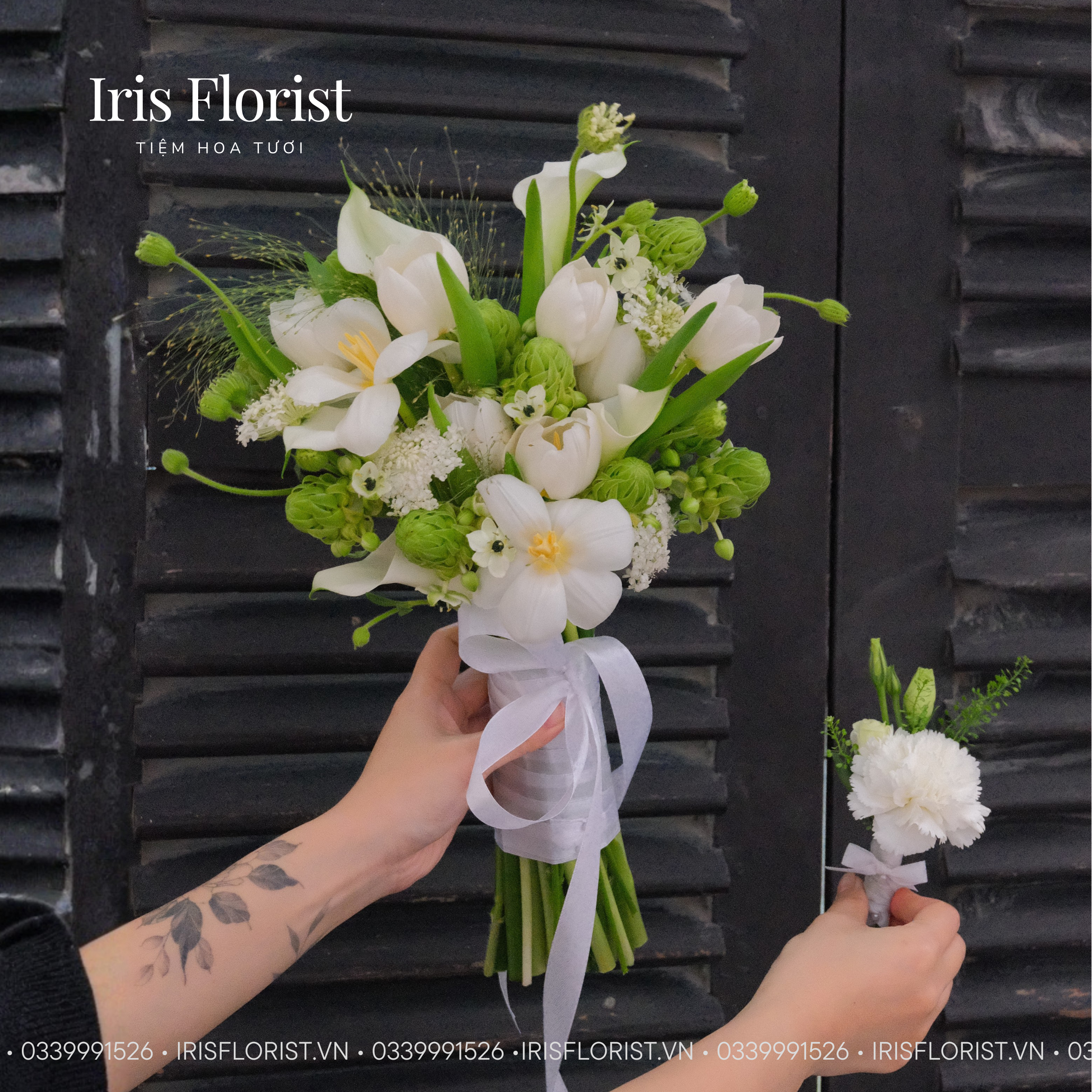 Tulip mix calla, thiên nga, thùy châu