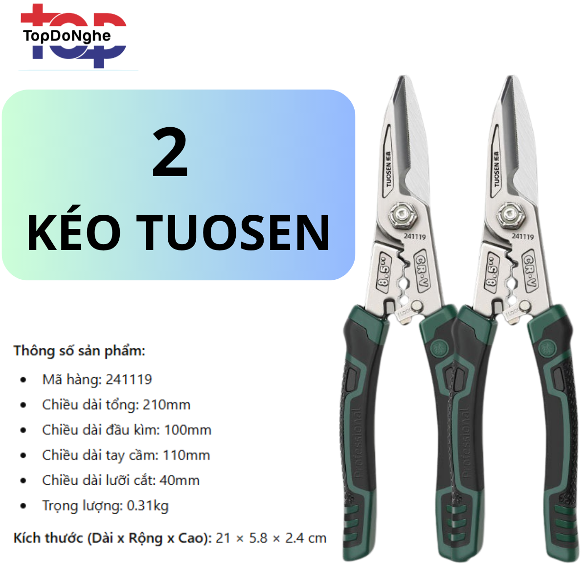 Kéo TUOSEN Cắt tôn_thumbnail_1