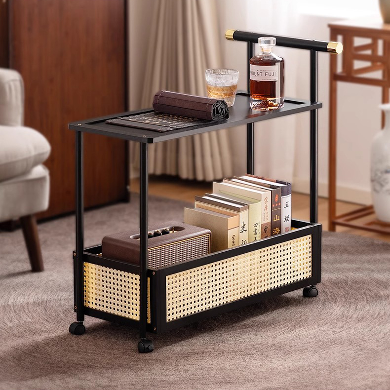 Bàn Trà Sofa 2 Tầng Di Động Cao Cấp_thumbnail_1