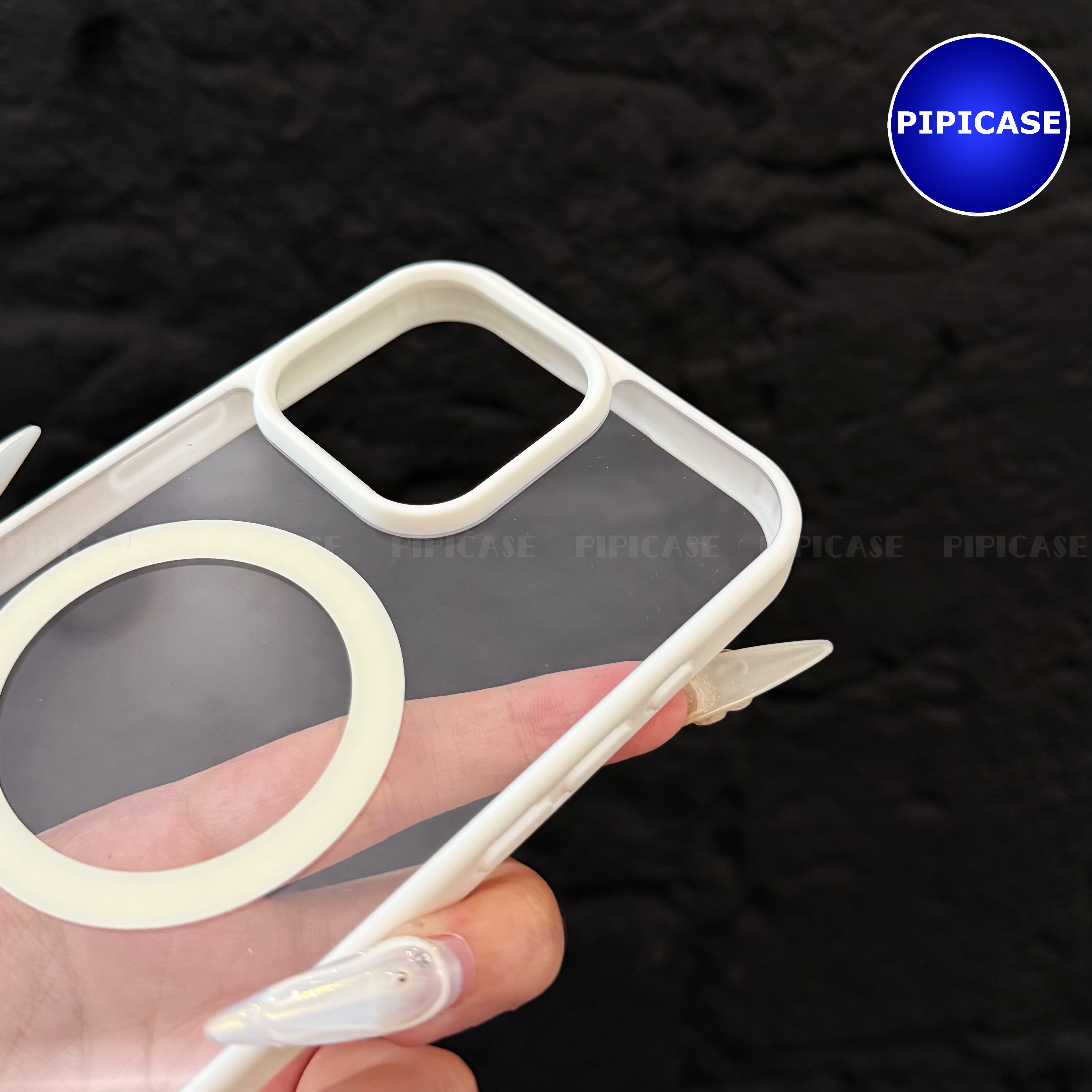 Ốp Lưng iPhone 16 Pro Max - Chic - Trắng_thumbnail_12