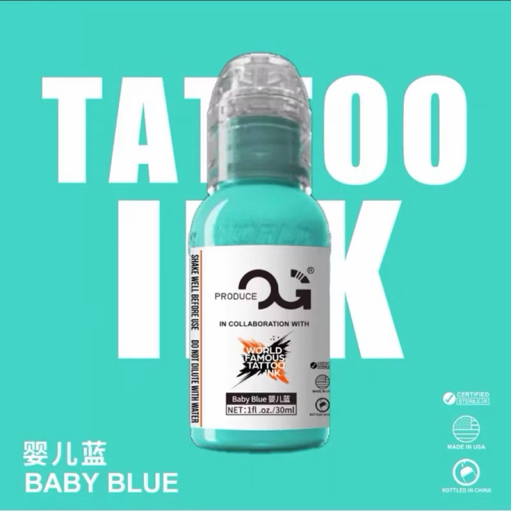 OG x World Famous Ink - Baby Blue