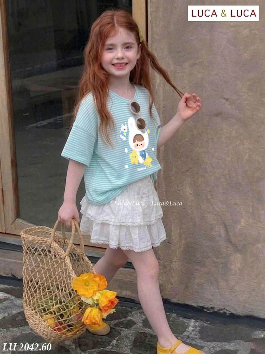 Set áo thun sọc bé + chân váy trắng_thumbnail_5