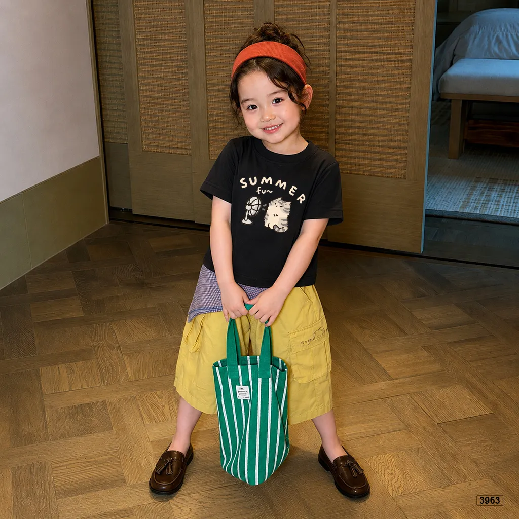 Áo thun cho bé Summer Cat đáng yêu Kado 3963_thumbnail_5