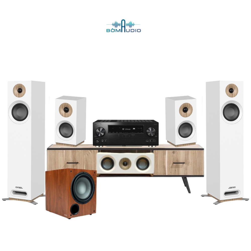 Combo Amply Đa Kênh PIONEER VSX-LX304 + Loa JAMO S805 + Sub JAMO C910 - B58_thumbnail_0