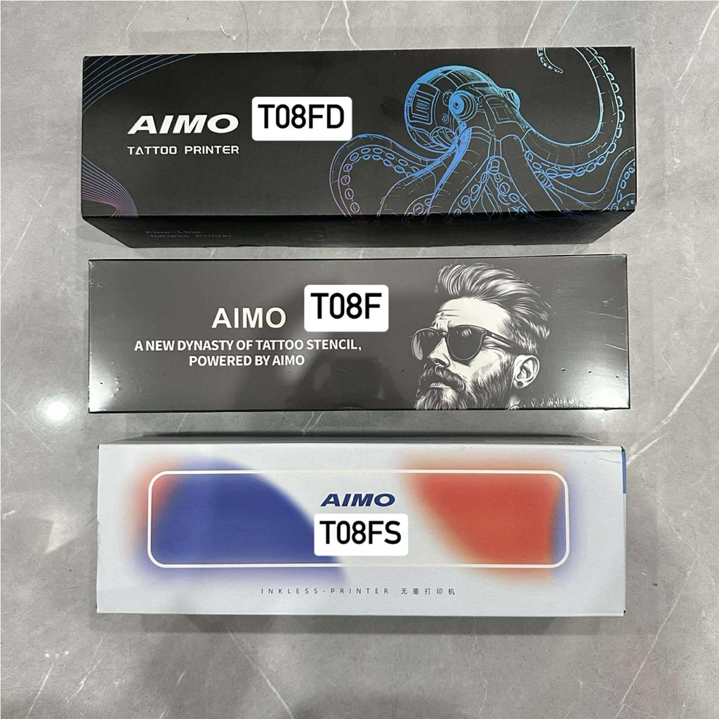 Máy In AIMO Tattoo Printer - T08FS - Đập Hộp 🗃️_thumbnail_3