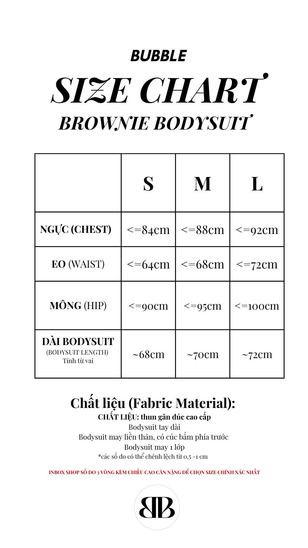 BUBBLE - BROWNIE BODYSUIT_thumbnail_4