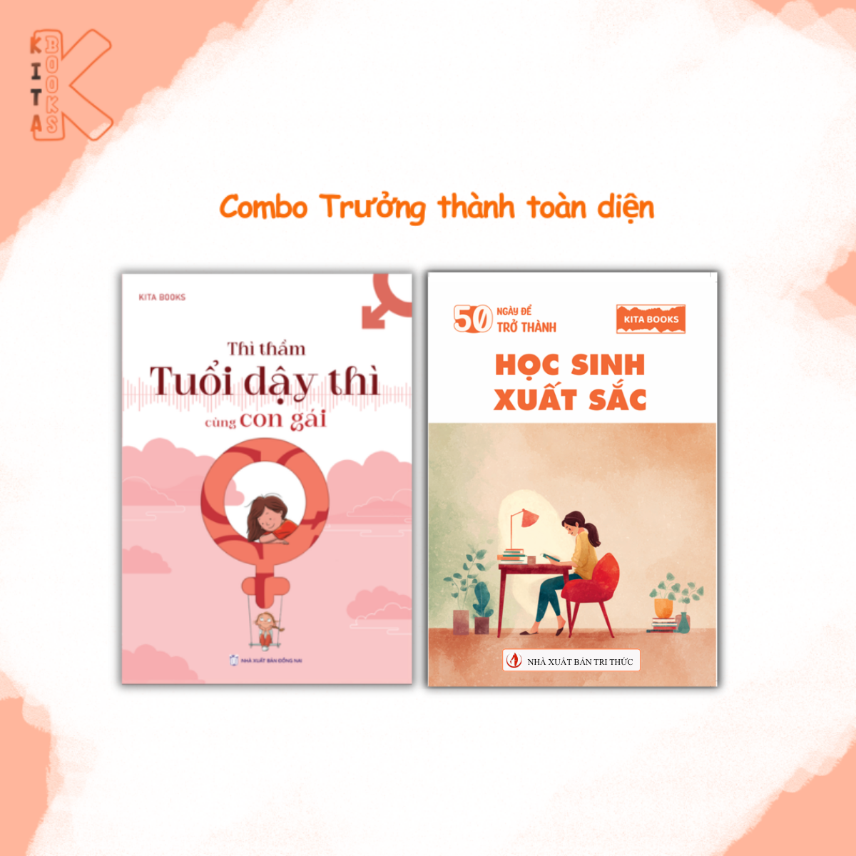 COMBO SÁCH DẬY THÌ CON GÁI + HS XUẤT SẮC