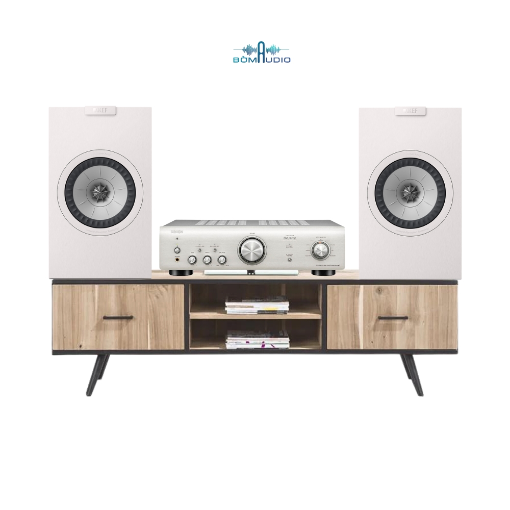 Combo Amply DENON PMA-600HNE + Loa Bookshelf KEF Q1 META – B414